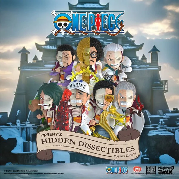 One Piece x Jason Freeny Series Blind Box: Navy Series Blind Box - Image 2