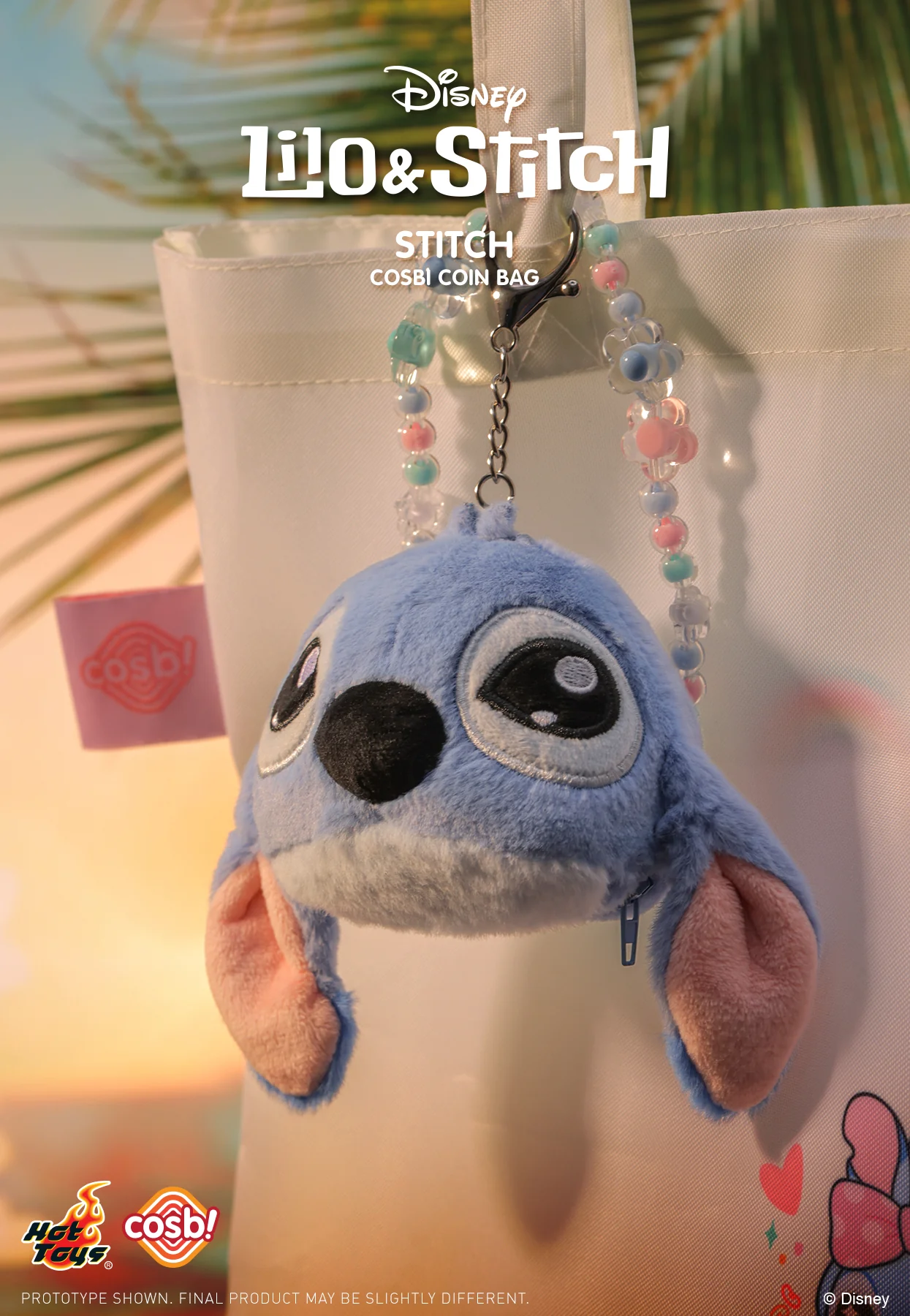 PBAB043N - Stitch - Stitch Cosbi Coin Bag - Image 6