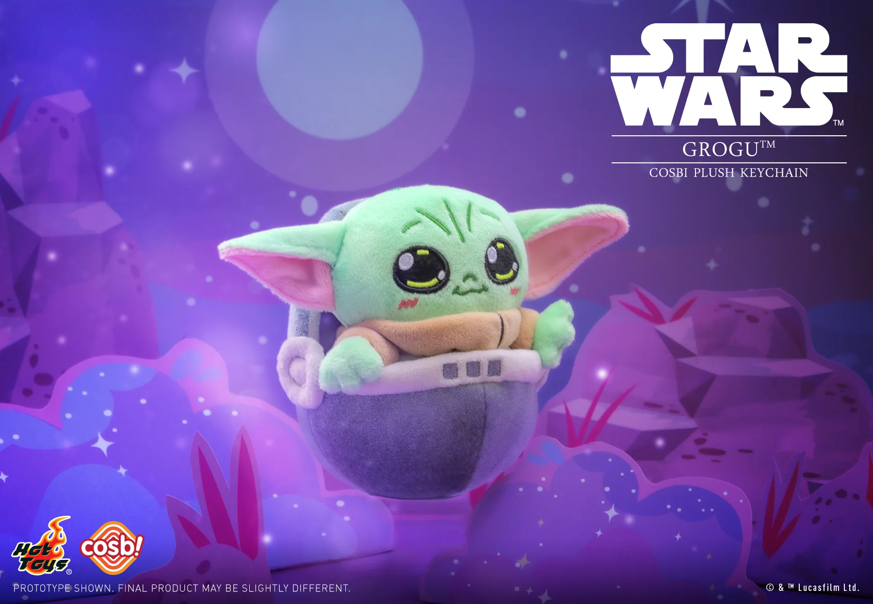 PPLU044N - Star Wars - Grogu Cosbi Plush Keychain Collection - Image 3
