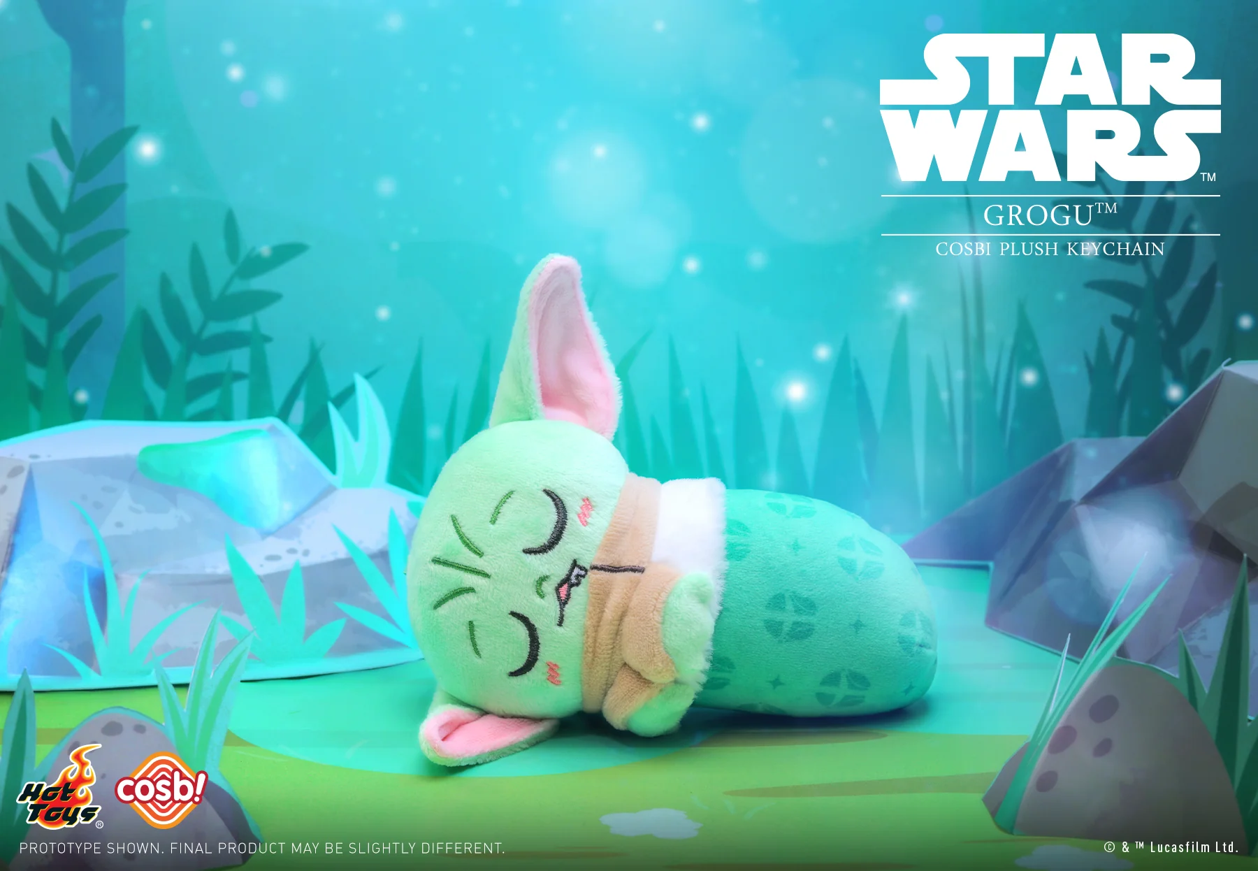 PPLU044N - Star Wars - Grogu Cosbi Plush Keychain Collection - Image 4