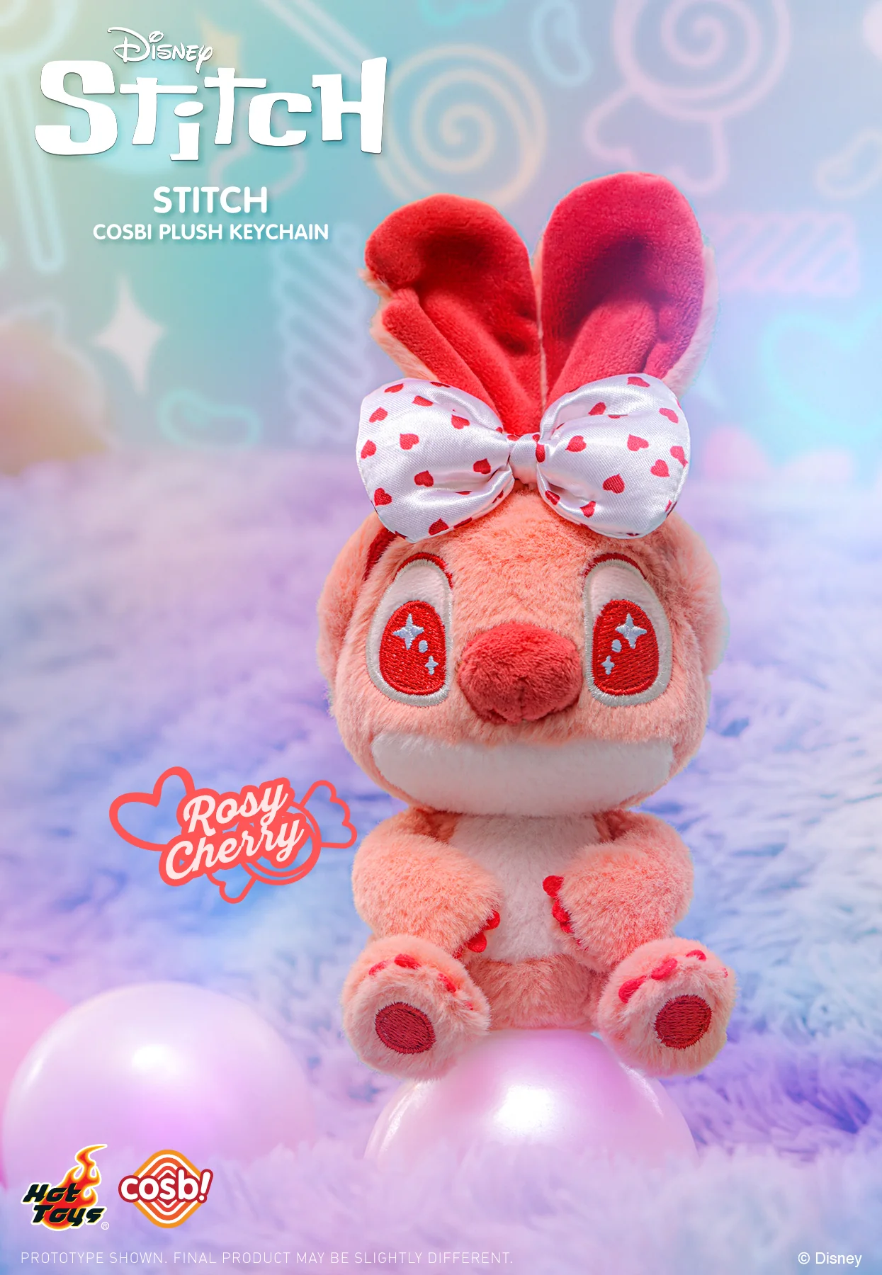 PPLU066N Stitch - Stitch Cosbi Plush Keychain Collection - Image 3