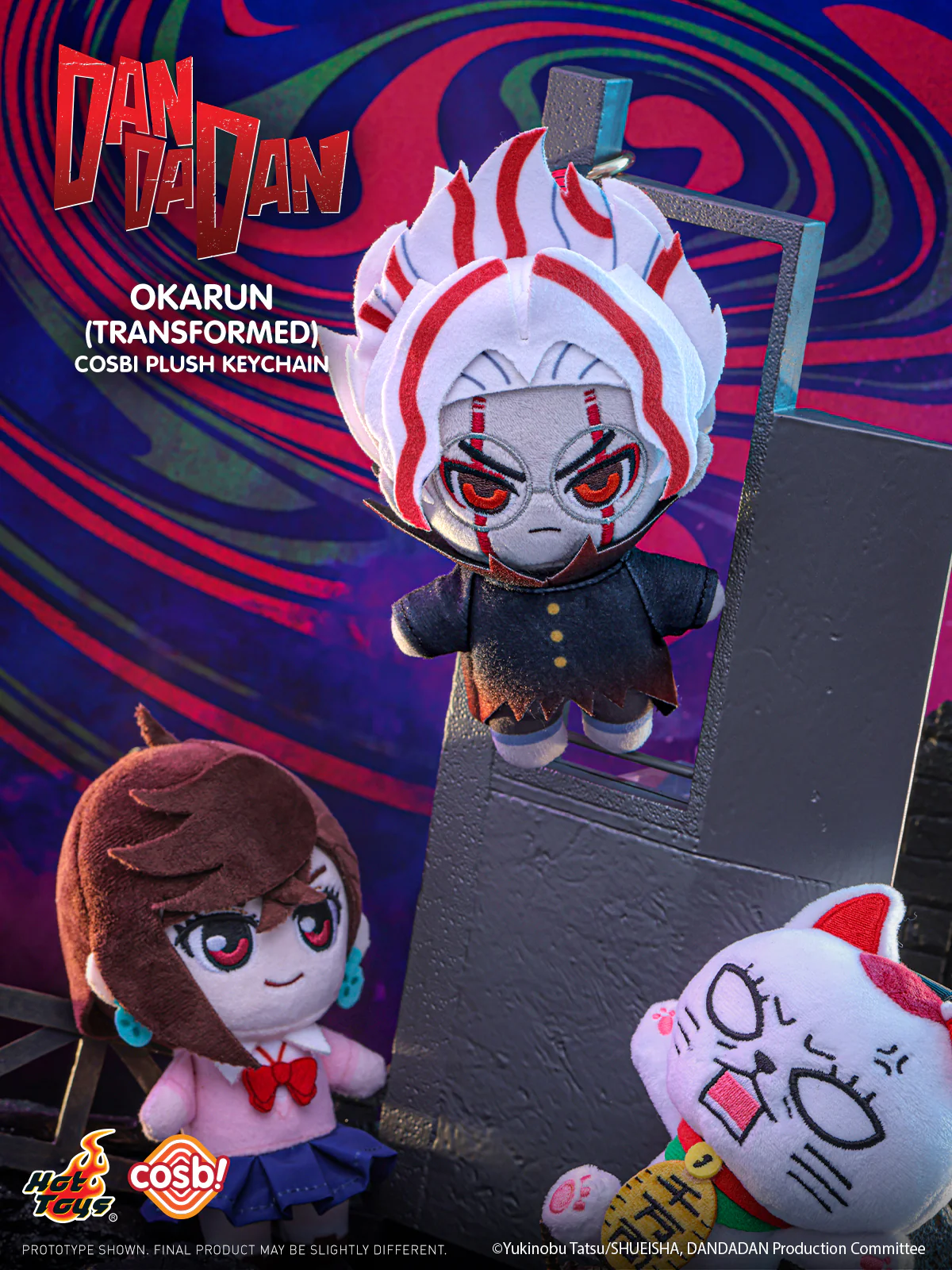 PPLU106N - Dandadan – Dandadan Cosbi Plush Keychain Collection - Image 2