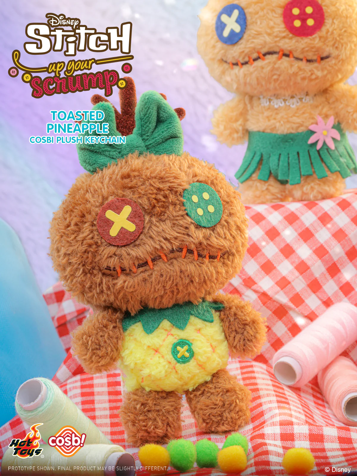 PPLU110N – Stitch - Stitch up Your Scrump Cosbi Plush Keychain Collection - Image 8