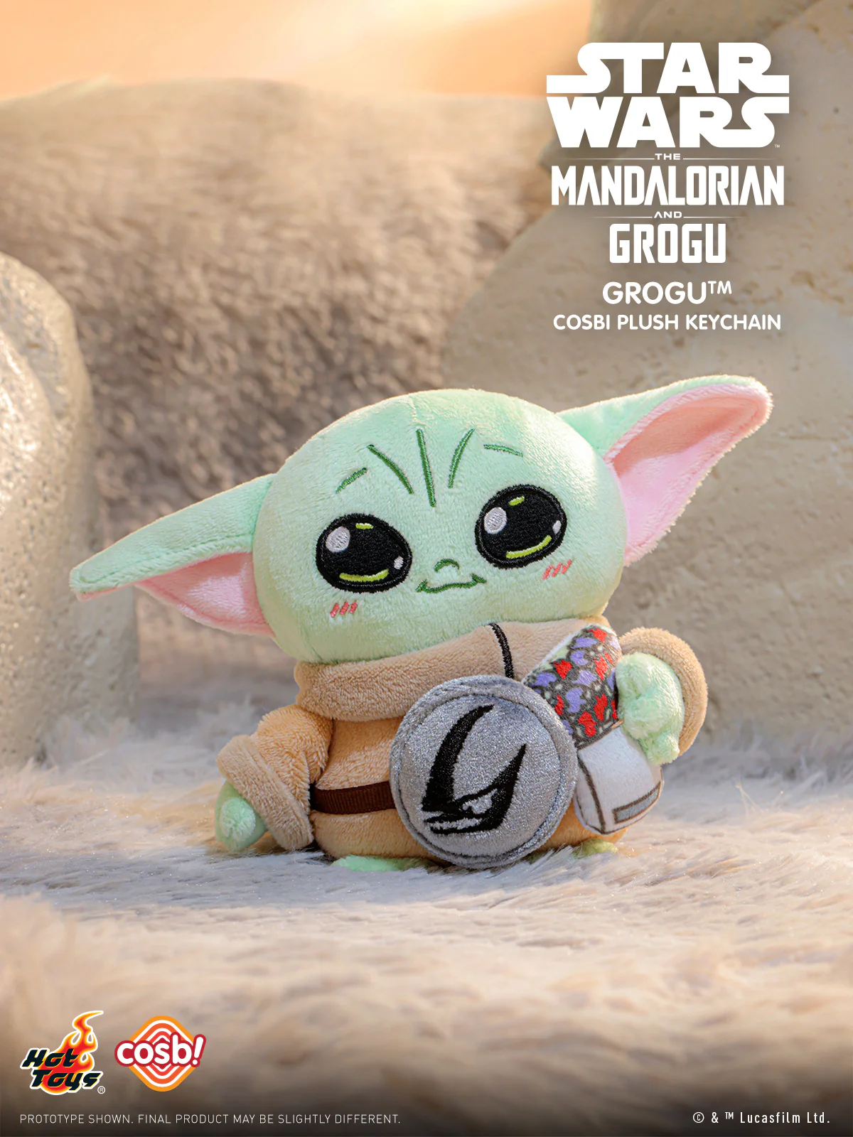 PPLU112N - The Mandalorian and Grogu - The Mandalorian and Grogu Cosbi Plush Keychain Collection - Image 4