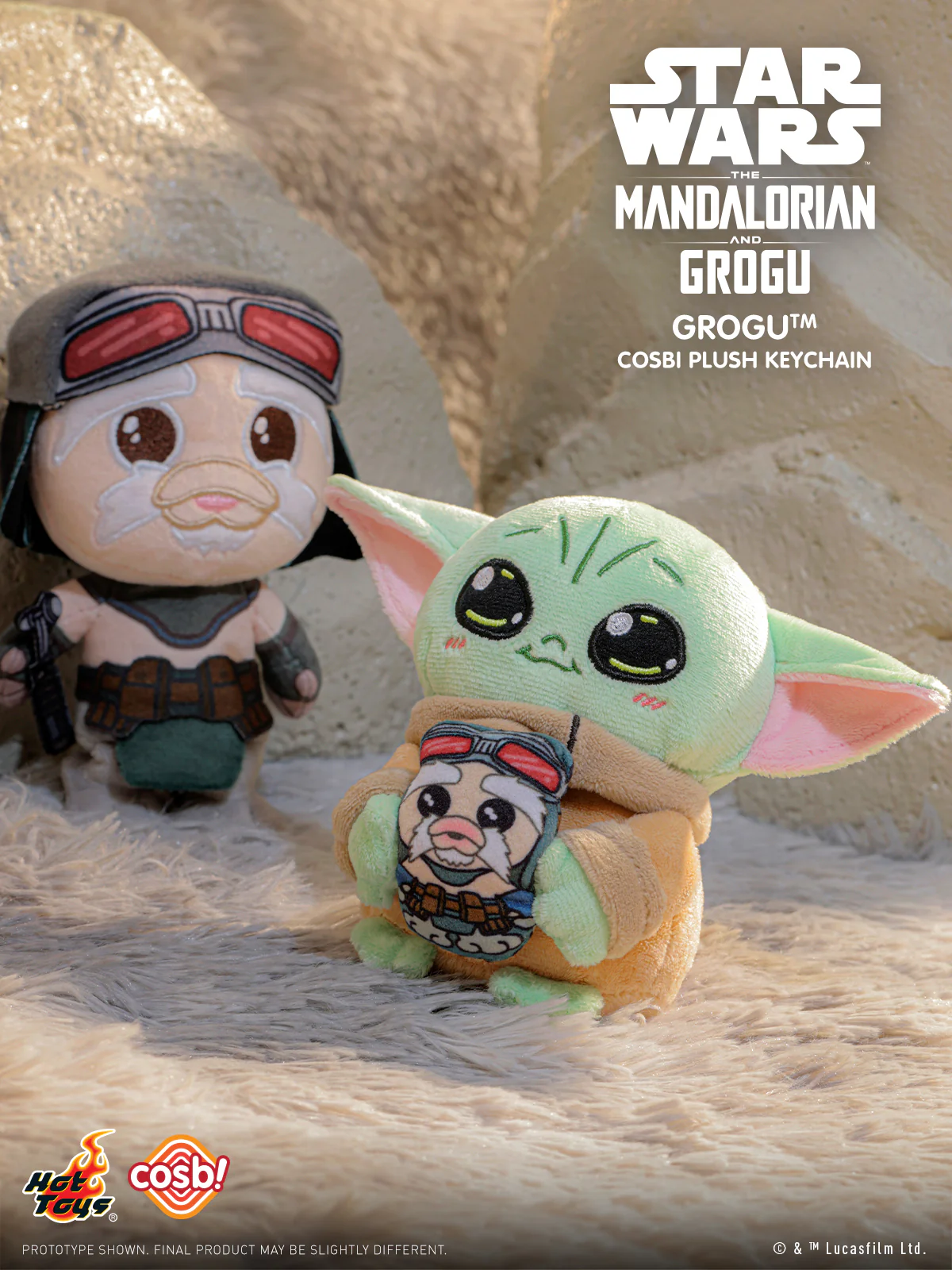 PPLU112N - The Mandalorian and Grogu - The Mandalorian and Grogu Cosbi Plush Keychain Collection - Image 5
