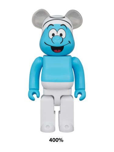 Bearbrick SMURF 400%