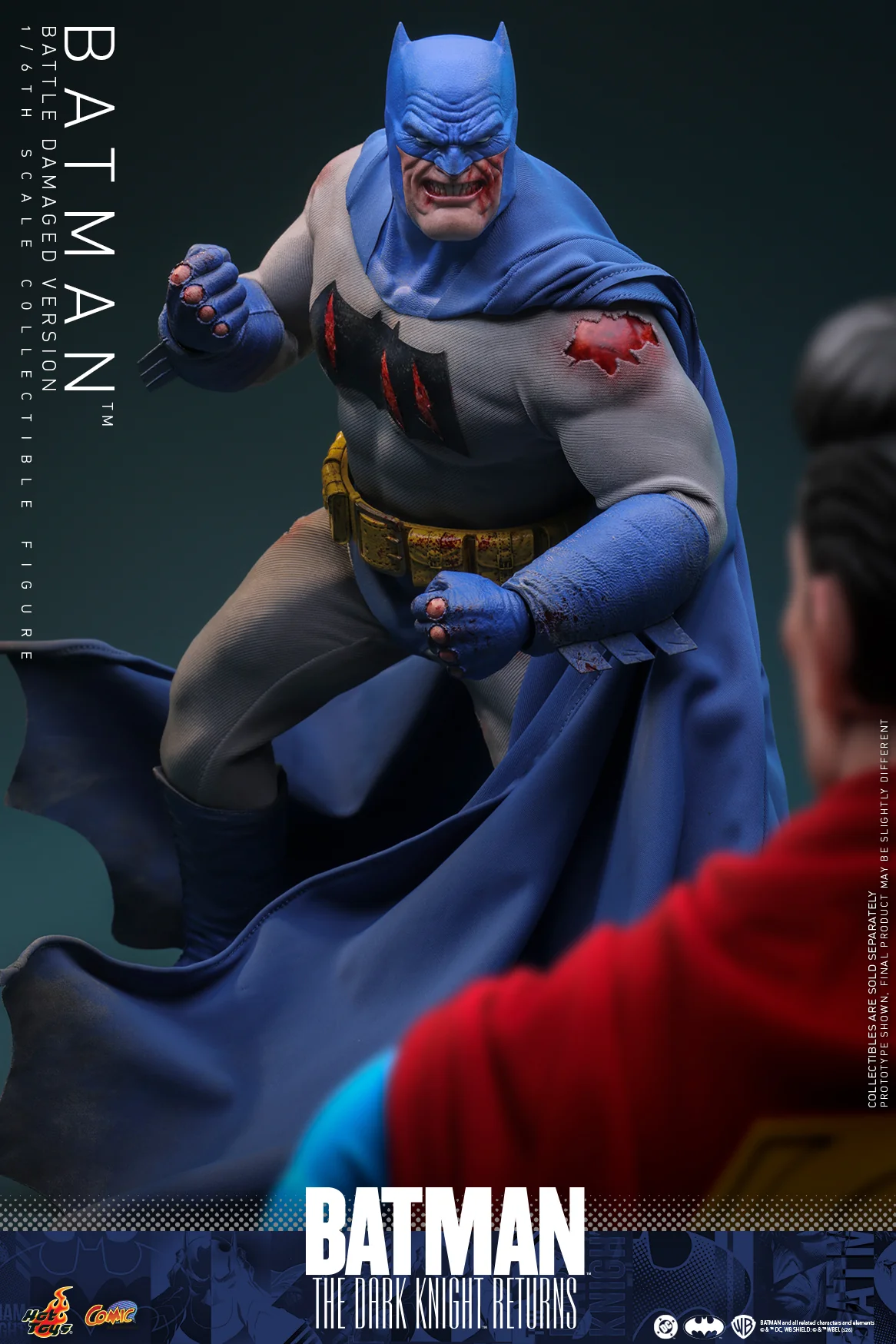 [Pre-Order] CMS031 – Batman: The Dark Knight™ Returns - 1/6th scale Batman™ (Battle Damaged Version) Collectible Figure - Image 12