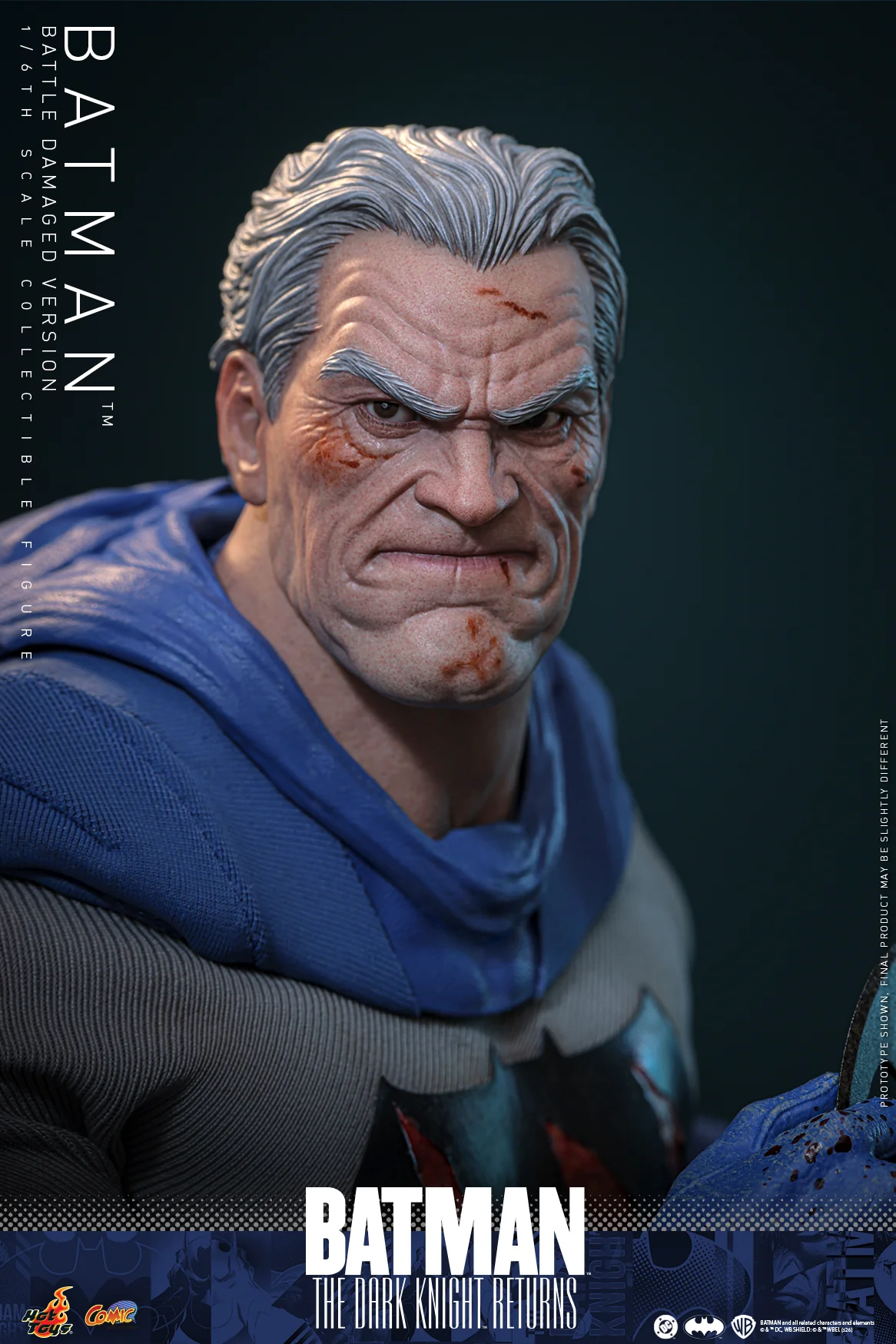 [Pre-Order] CMS031 – Batman: The Dark Knight™ Returns - 1/6th scale Batman™ (Battle Damaged Version) Collectible Figure - Image 16