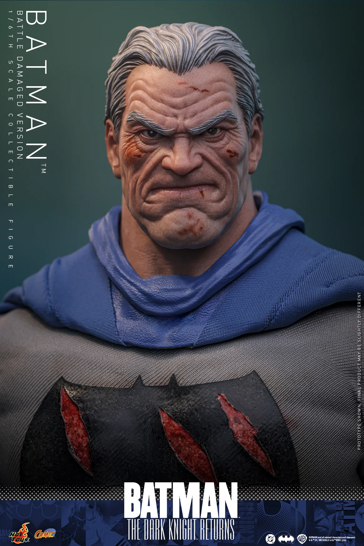 [Pre-Order] CMS031 – Batman: The Dark Knight™ Returns - 1/6th scale Batman™ (Battle Damaged Version) Collectible Figure - Image 17