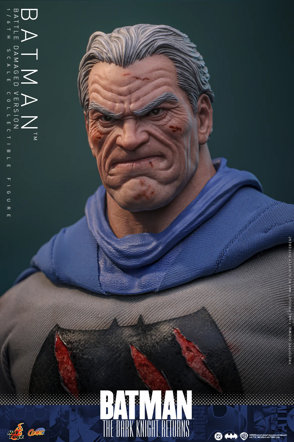 [Pre-Order] CMS031 – Batman: The Dark Knight™ Returns - 1/6th scale Batman™ (Battle Damaged Version) Collectible Figure - Image 18