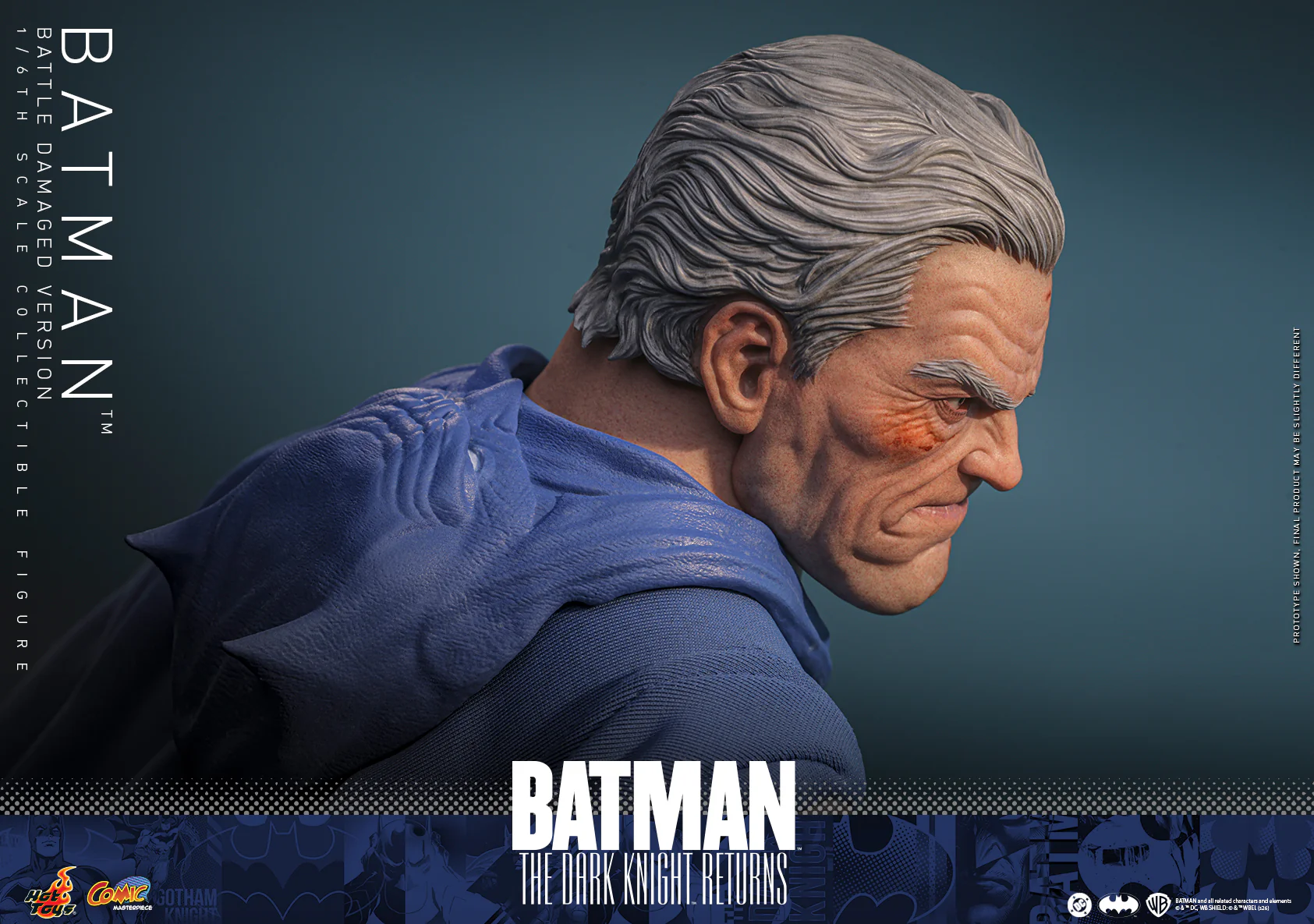 [Pre-Order] CMS031 – Batman: The Dark Knight™ Returns - 1/6th scale Batman™ (Battle Damaged Version) Collectible Figure - Image 19
