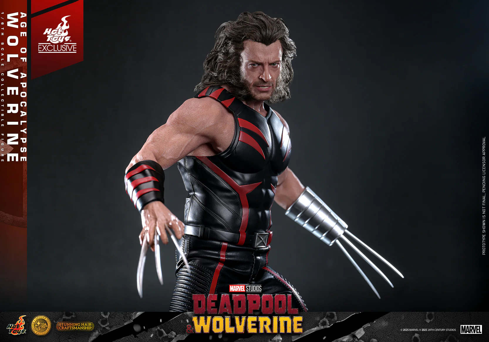 [Pre-Order] MMS819AE - Deadpool & Wolverine - 1/6th scale Age of Apocalypse Wolverine Collectible Figure (Artisan Edition) [Hot Toys Exclusive] - Image 10