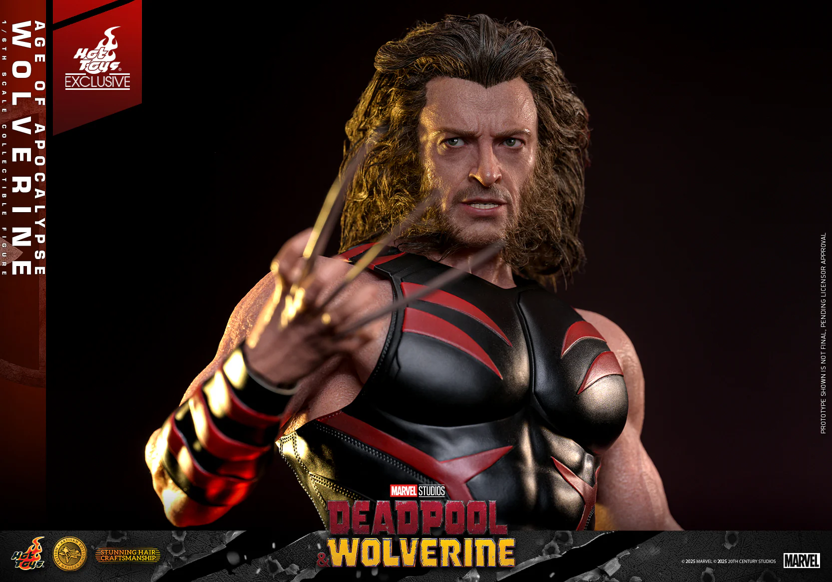 [Pre-Order] MMS819AE - Deadpool & Wolverine - 1/6th scale Age of Apocalypse Wolverine Collectible Figure (Artisan Edition) [Hot Toys Exclusive] - Image 11