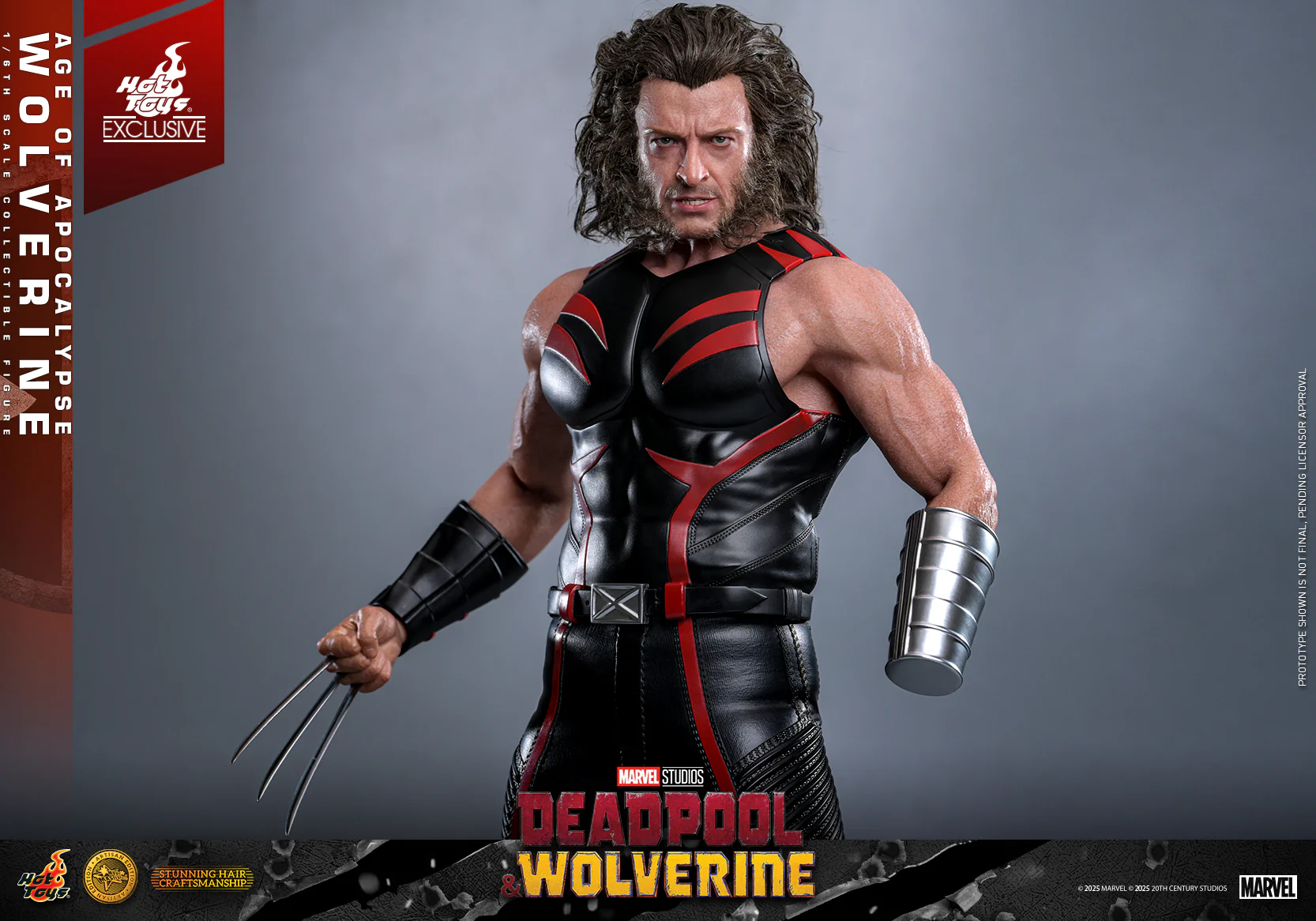 [Pre-Order] MMS819AE - Deadpool & Wolverine - 1/6th scale Age of Apocalypse Wolverine Collectible Figure (Artisan Edition) [Hot Toys Exclusive] - Image 14