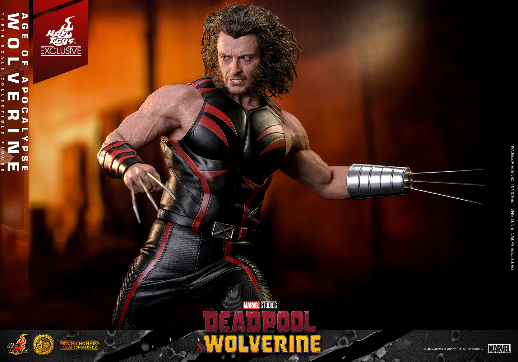 [Pre-Order] MMS819AE - Deadpool & Wolverine - 1/6th scale Age of Apocalypse Wolverine Collectible Figure (Artisan Edition) [Hot Toys Exclusive] - Image 16