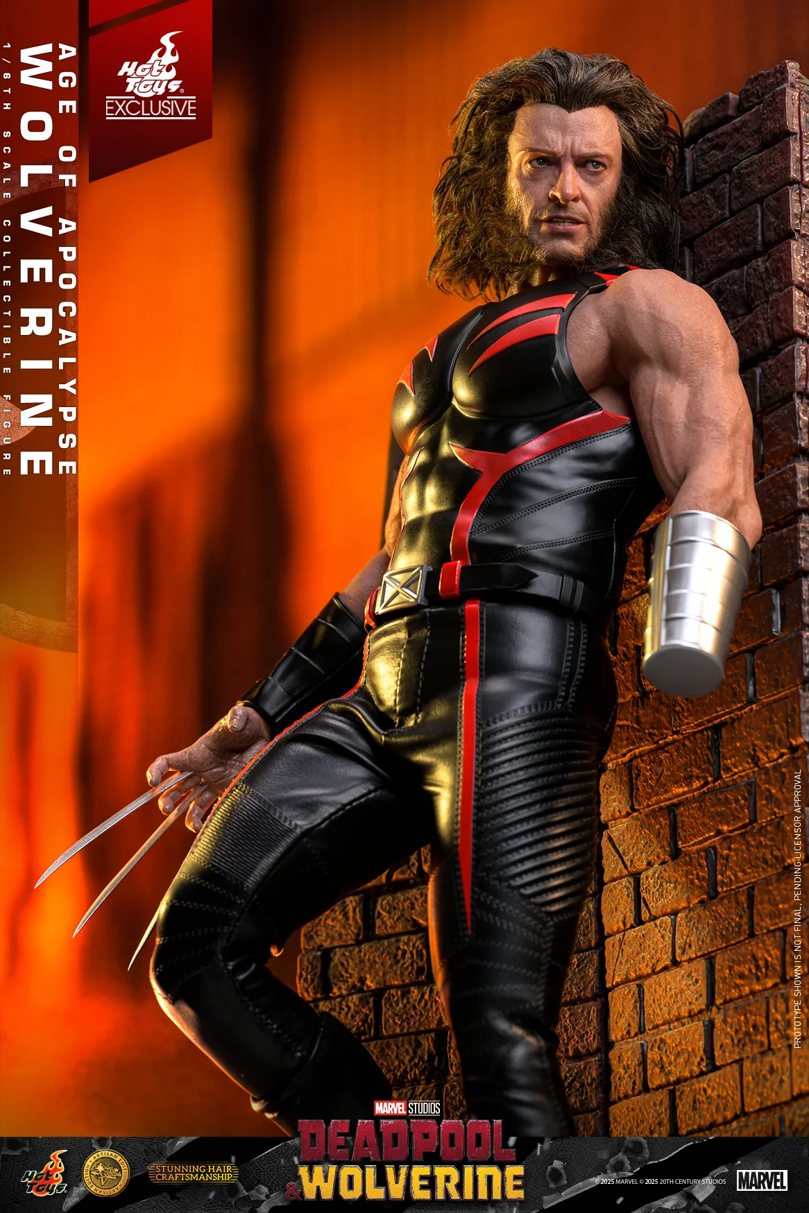 [Pre-Order] MMS819AE - Deadpool & Wolverine - 1/6th scale Age of Apocalypse Wolverine Collectible Figure (Artisan Edition) [Hot Toys Exclusive] - Image 3