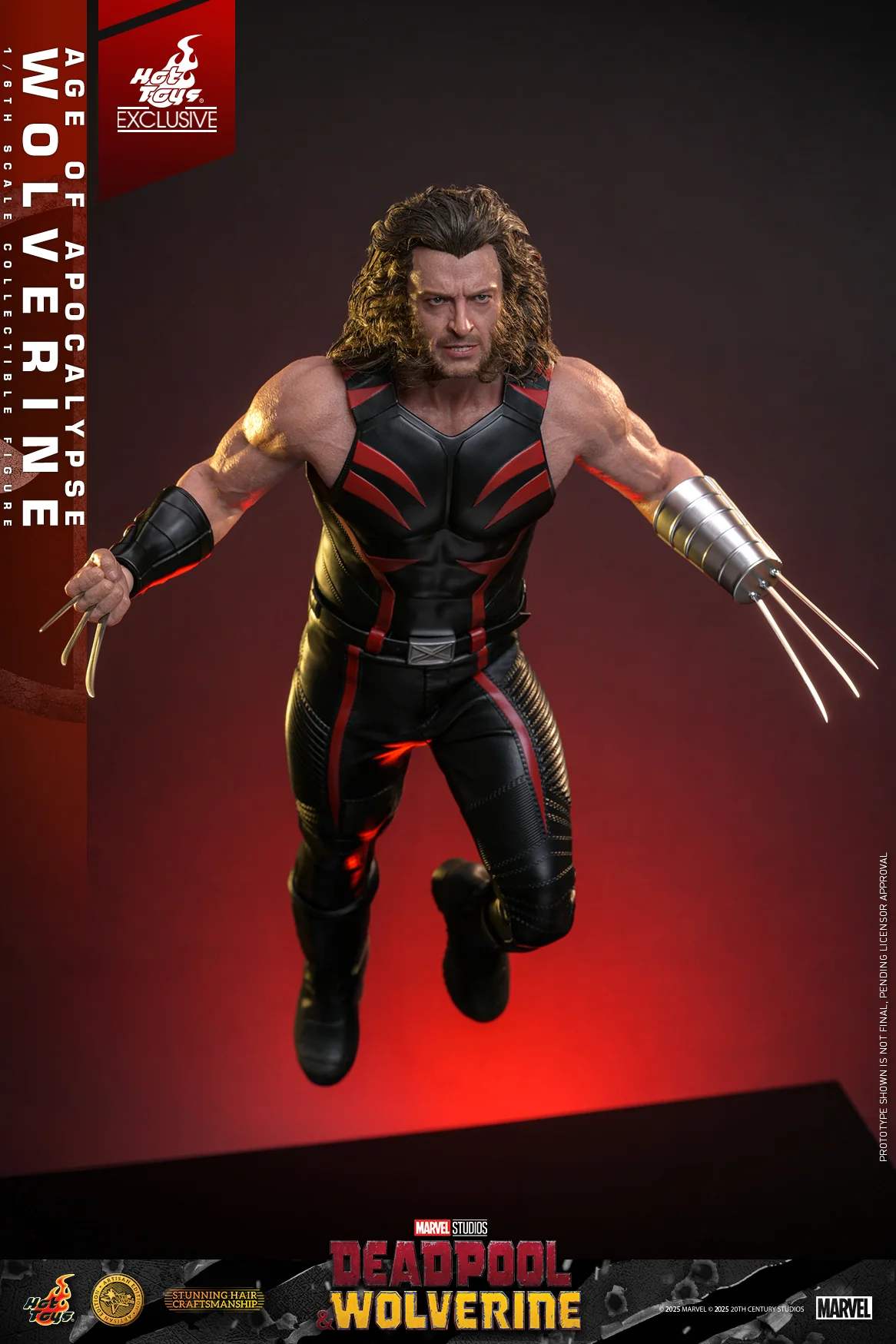 [Pre-Order] MMS819AE - Deadpool & Wolverine - 1/6th scale Age of Apocalypse Wolverine Collectible Figure (Artisan Edition) [Hot Toys Exclusive] - Image 4