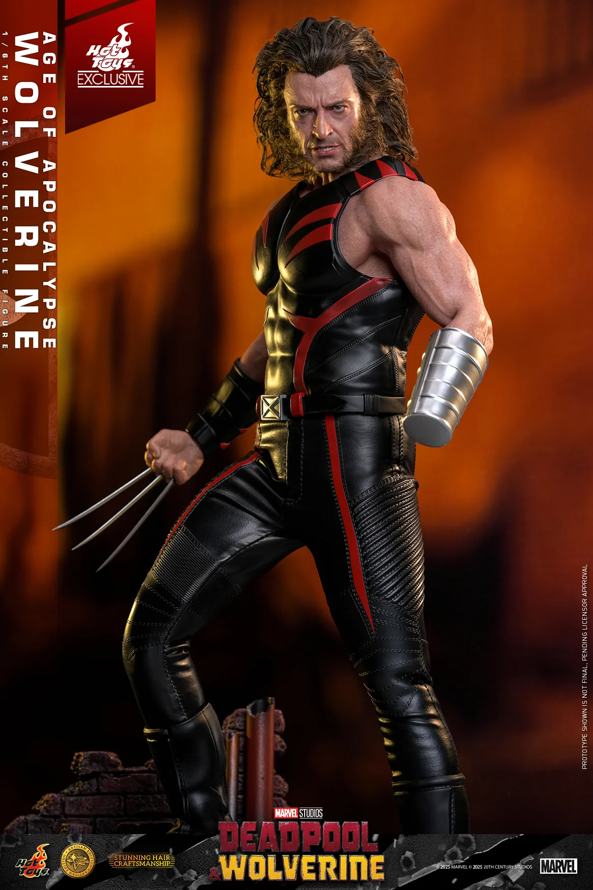 [Pre-Order] MMS819AE - Deadpool & Wolverine - 1/6th scale Age of Apocalypse Wolverine Collectible Figure (Artisan Edition) [Hot Toys Exclusive] - Image 5