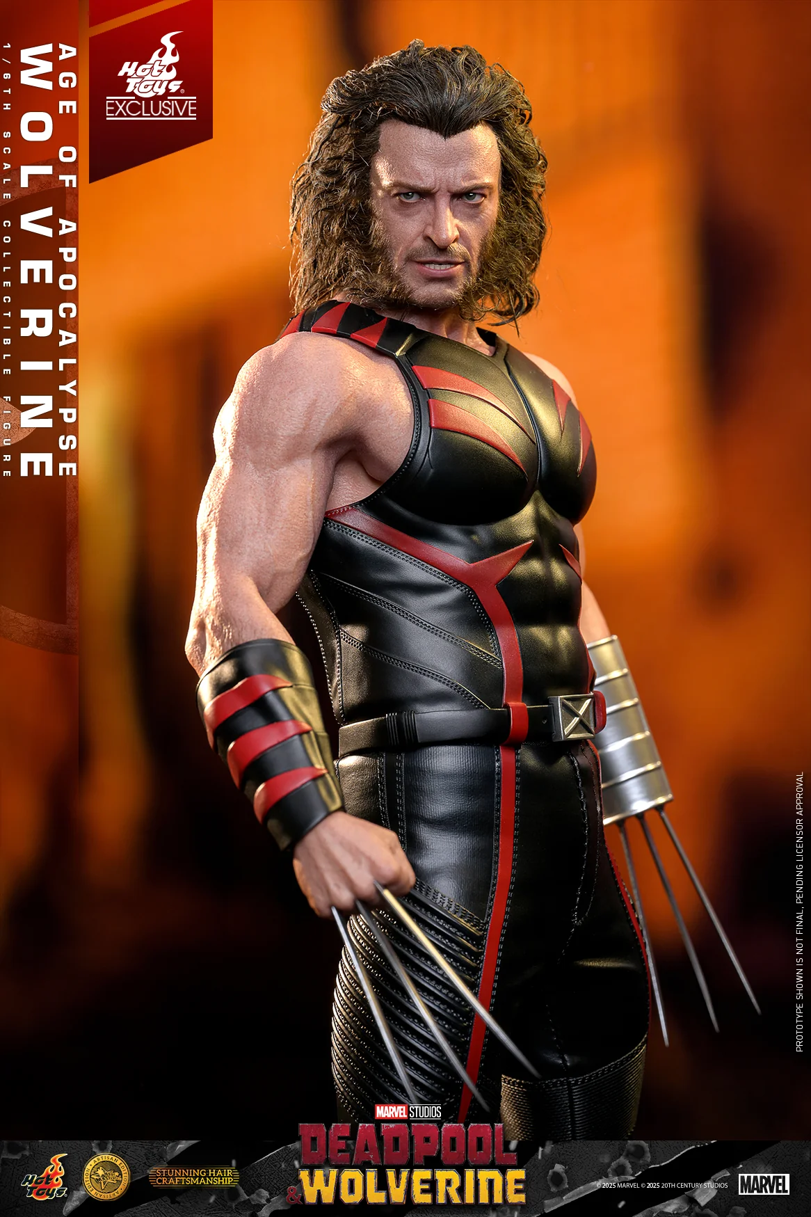 [Pre-Order] MMS819AE - Deadpool & Wolverine - 1/6th scale Age of Apocalypse Wolverine Collectible Figure (Artisan Edition) [Hot Toys Exclusive] - Image 6