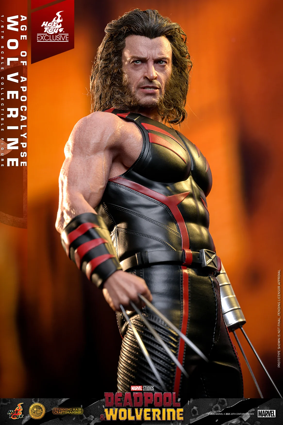 [Pre-Order] MMS819AE - Deadpool & Wolverine - 1/6th scale Age of Apocalypse Wolverine Collectible Figure (Artisan Edition) [Hot Toys Exclusive] - Image 7