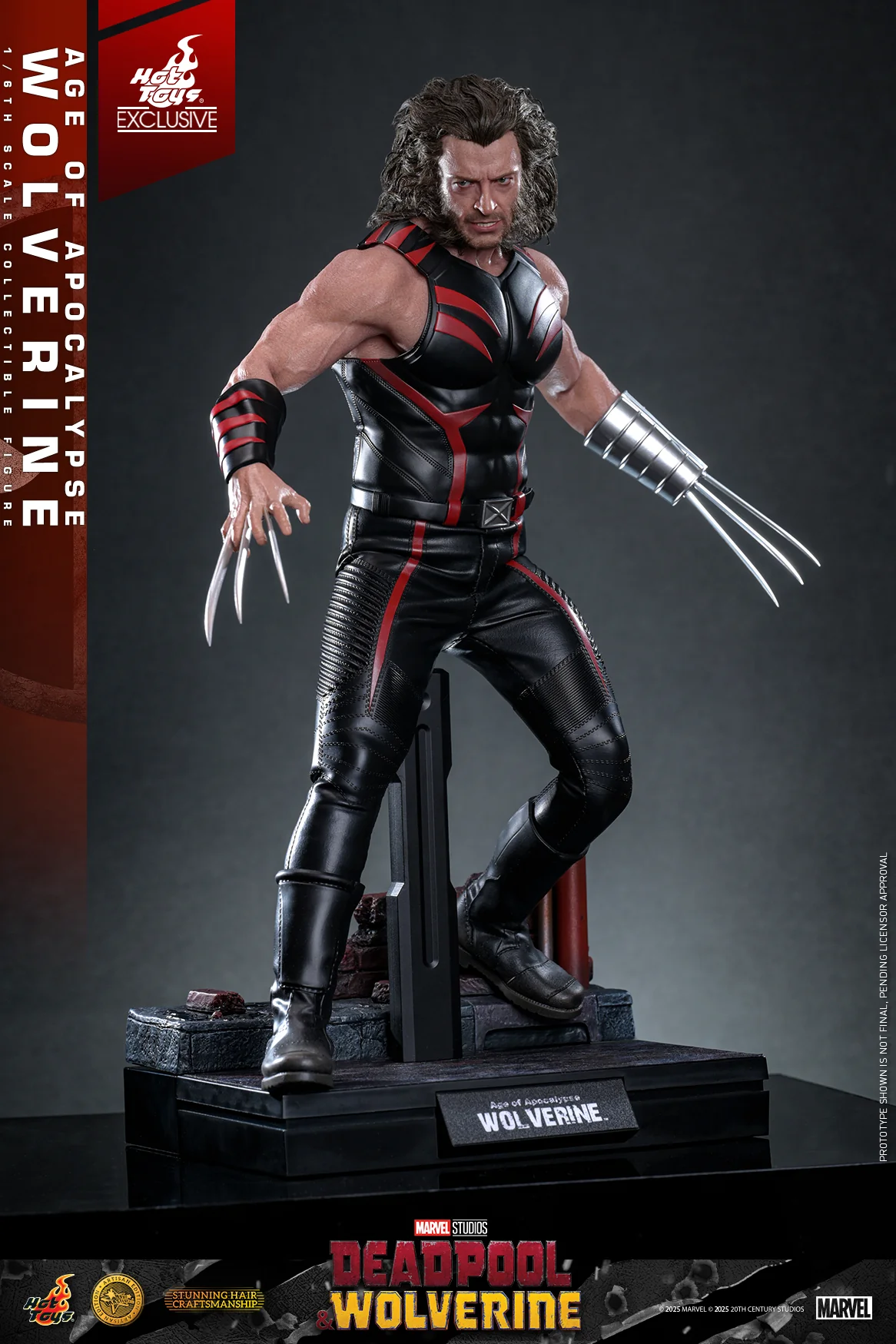[Pre-Order] MMS819AE - Deadpool & Wolverine - 1/6th scale Age of Apocalypse Wolverine Collectible Figure (Artisan Edition) [Hot Toys Exclusive] - Image 9