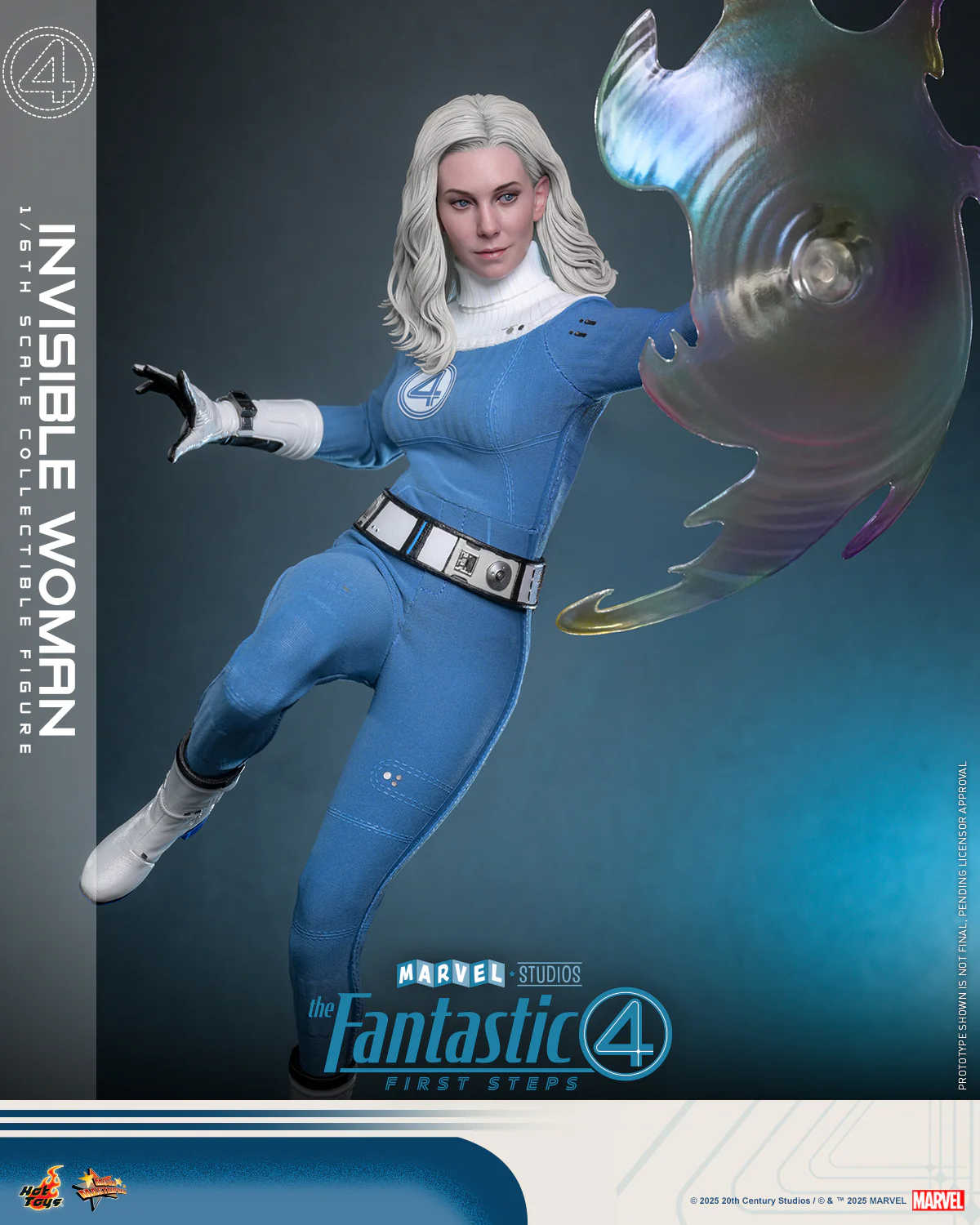 [Pre-Order] MMS823 - The Fantastic Four: First Steps 1/6th scale Invisible Woman Collectible Figure - Image 3