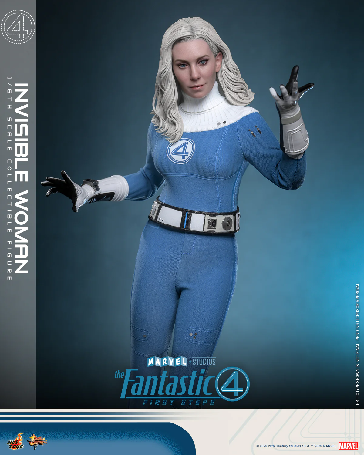 [Pre-Order] MMS823 - The Fantastic Four: First Steps 1/6th scale Invisible Woman Collectible Figure - Image 4