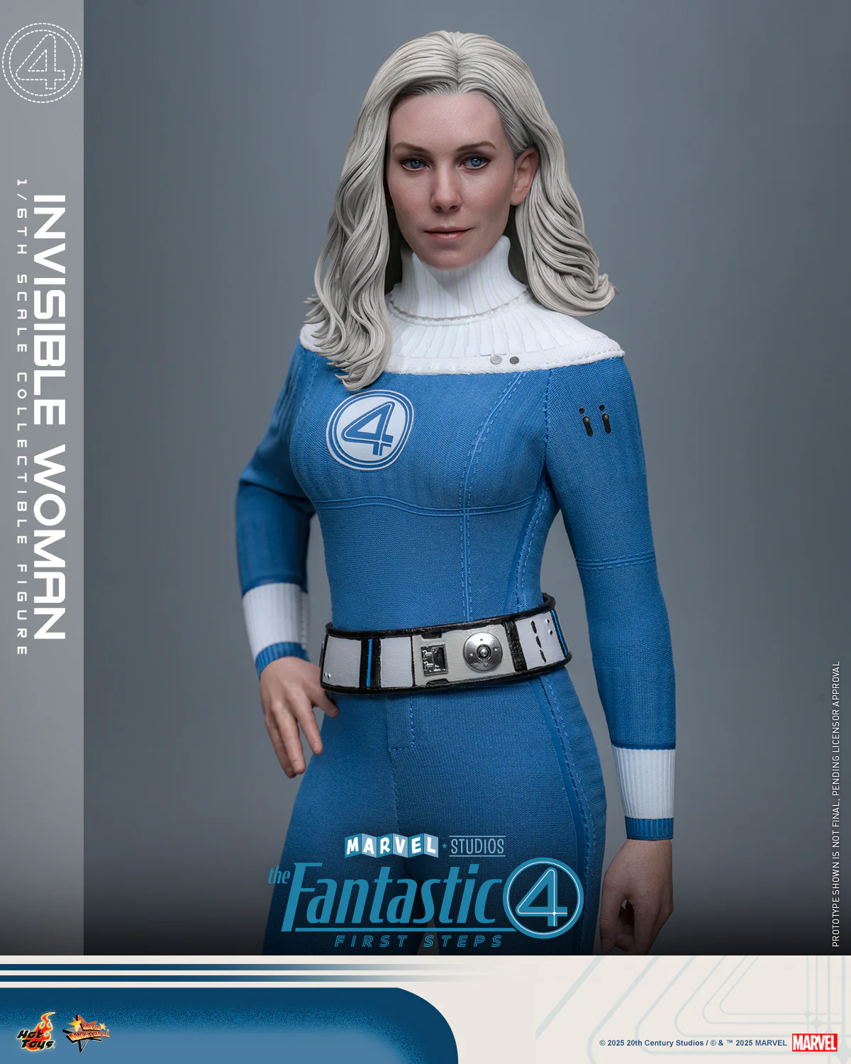 [Pre-Order] MMS823 - The Fantastic Four: First Steps 1/6th scale Invisible Woman Collectible Figure - Image 6