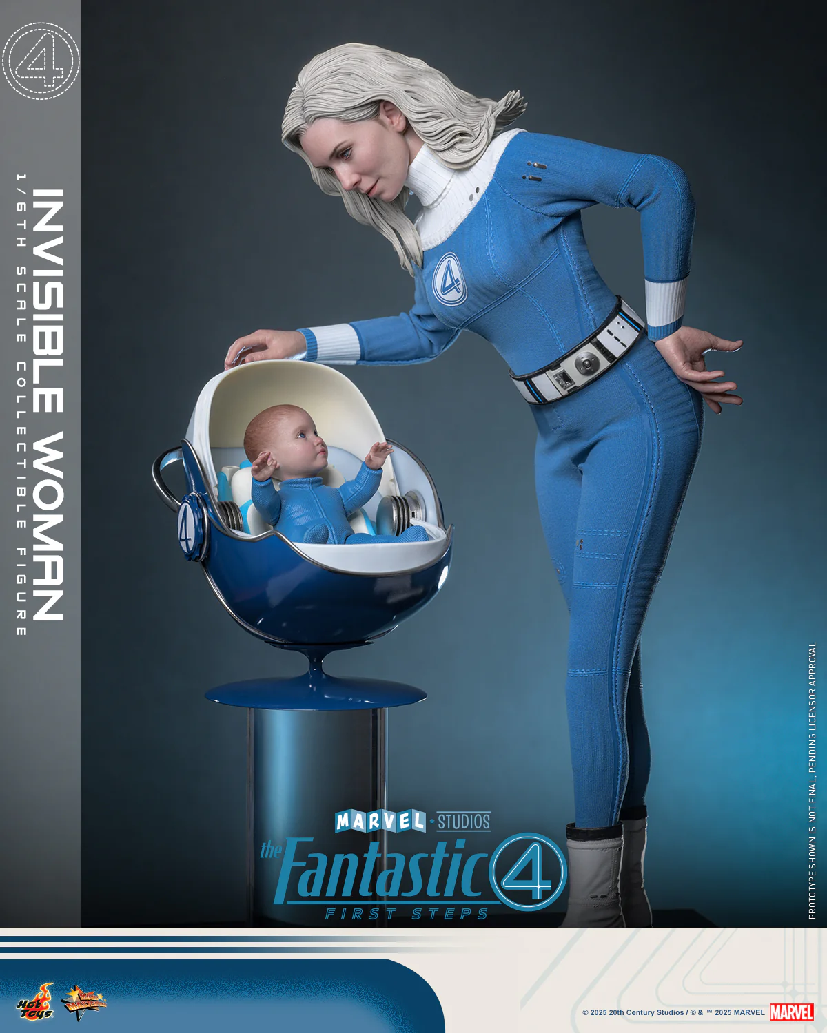 [Pre-Order] MMS823 - The Fantastic Four: First Steps 1/6th scale Invisible Woman Collectible Figure - Image 7