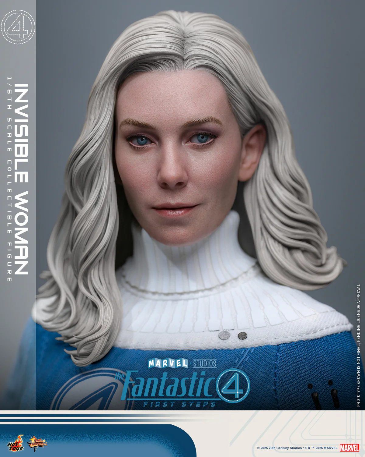 [Pre-Order] MMS823 - The Fantastic Four: First Steps 1/6th scale Invisible Woman Collectible Figure - Image 8