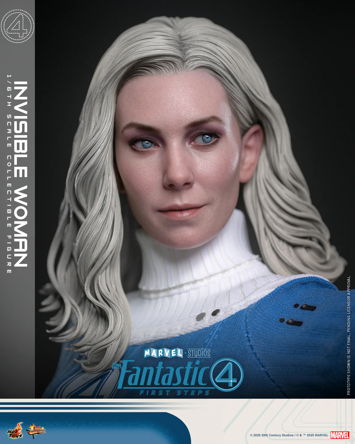 [Pre-Order] MMS823 - The Fantastic Four: First Steps 1/6th scale Invisible Woman Collectible Figure - Image 9