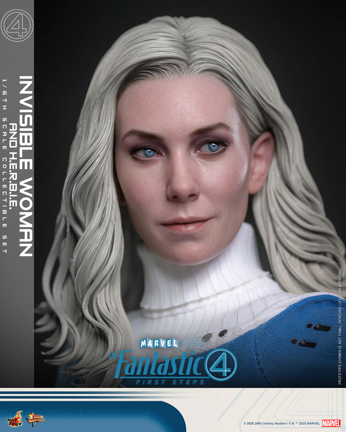 [Pre-Order] MMS824B - The Fantastic Four: First Steps 1/6th scale Invisible Woman and H.E.R.B.I.E. Collectible Set (Special Edition) - Image 7