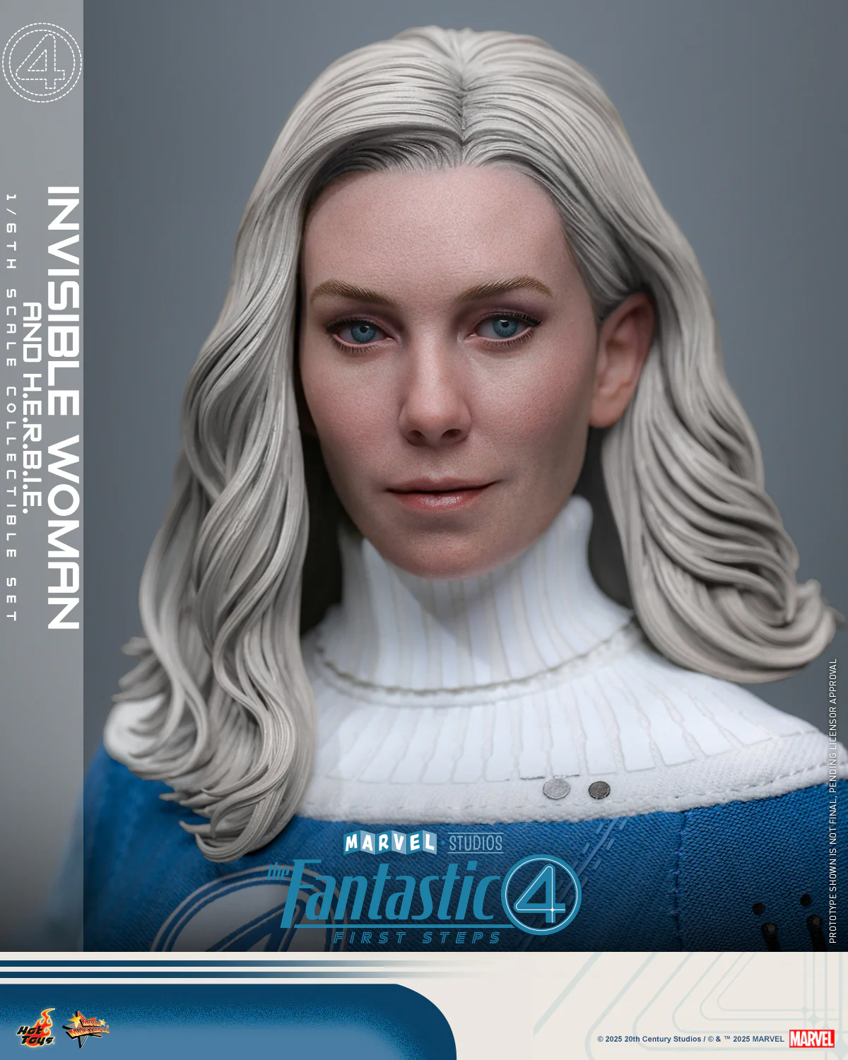 [Pre-Order] MMS824B - The Fantastic Four: First Steps 1/6th scale Invisible Woman and H.E.R.B.I.E. Collectible Set (Special Edition) - Image 8