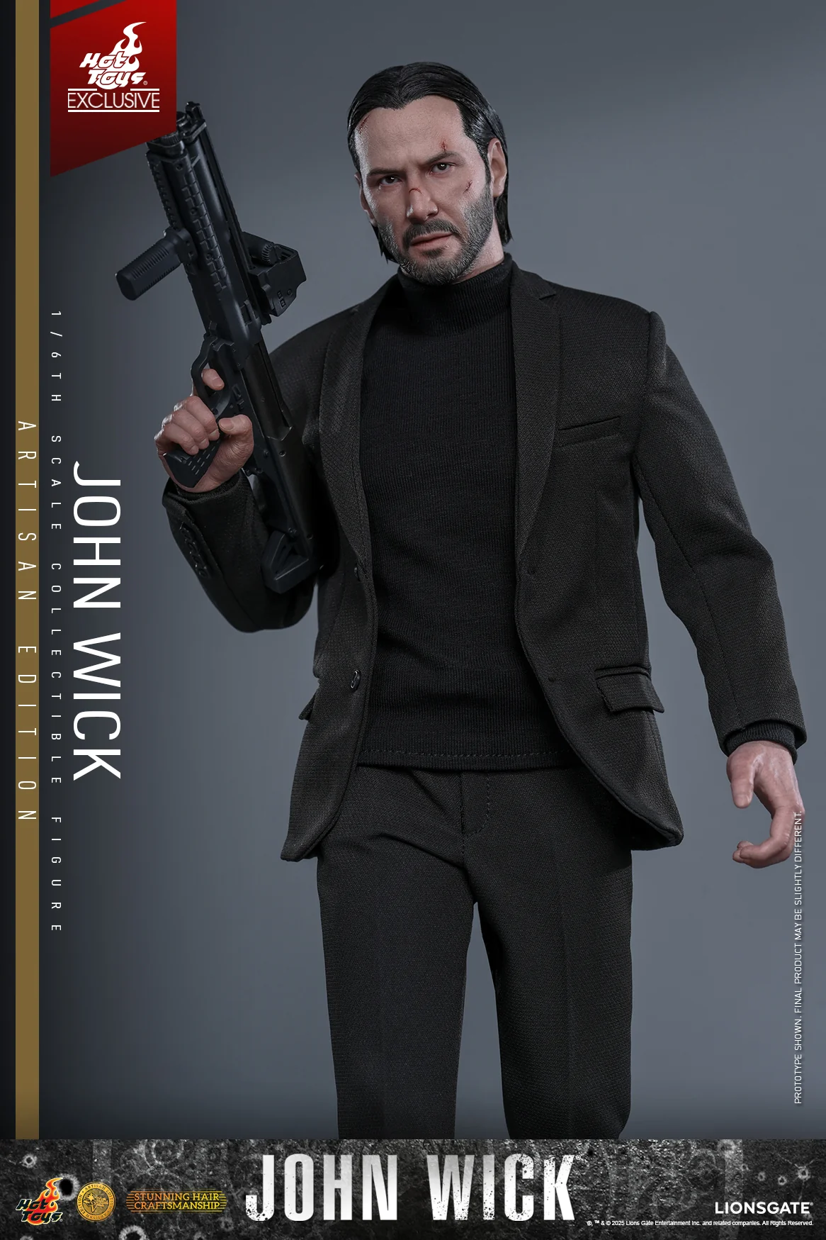 [Pre-Order] MMS833AE - John Wick - 1/6th scale John Wick Collectible Figure (Artisan Edition) [Hot Toys Exclusive] - Image 11