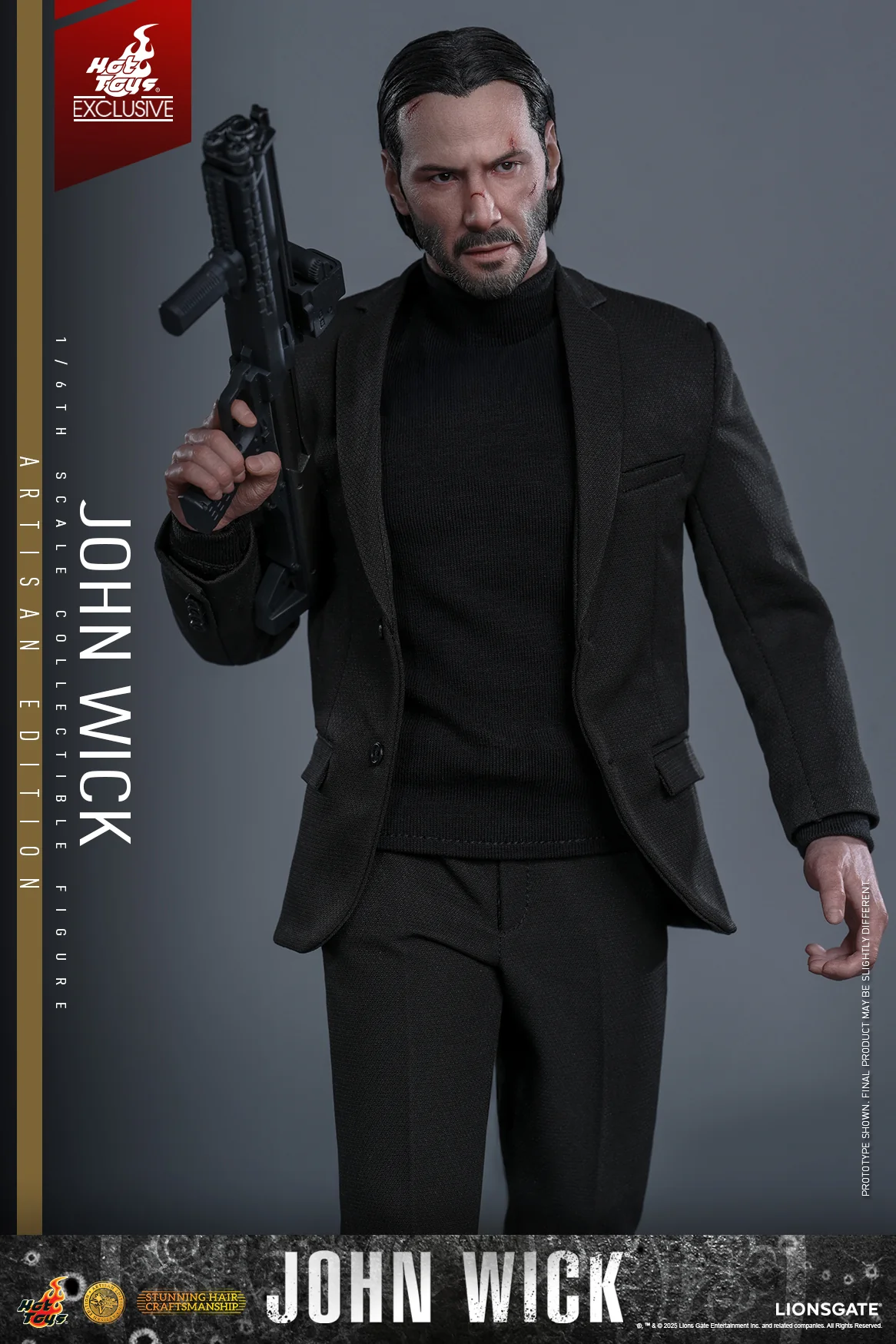 [Pre-Order] MMS833AE - John Wick - 1/6th scale John Wick Collectible Figure (Artisan Edition) [Hot Toys Exclusive] - Image 12