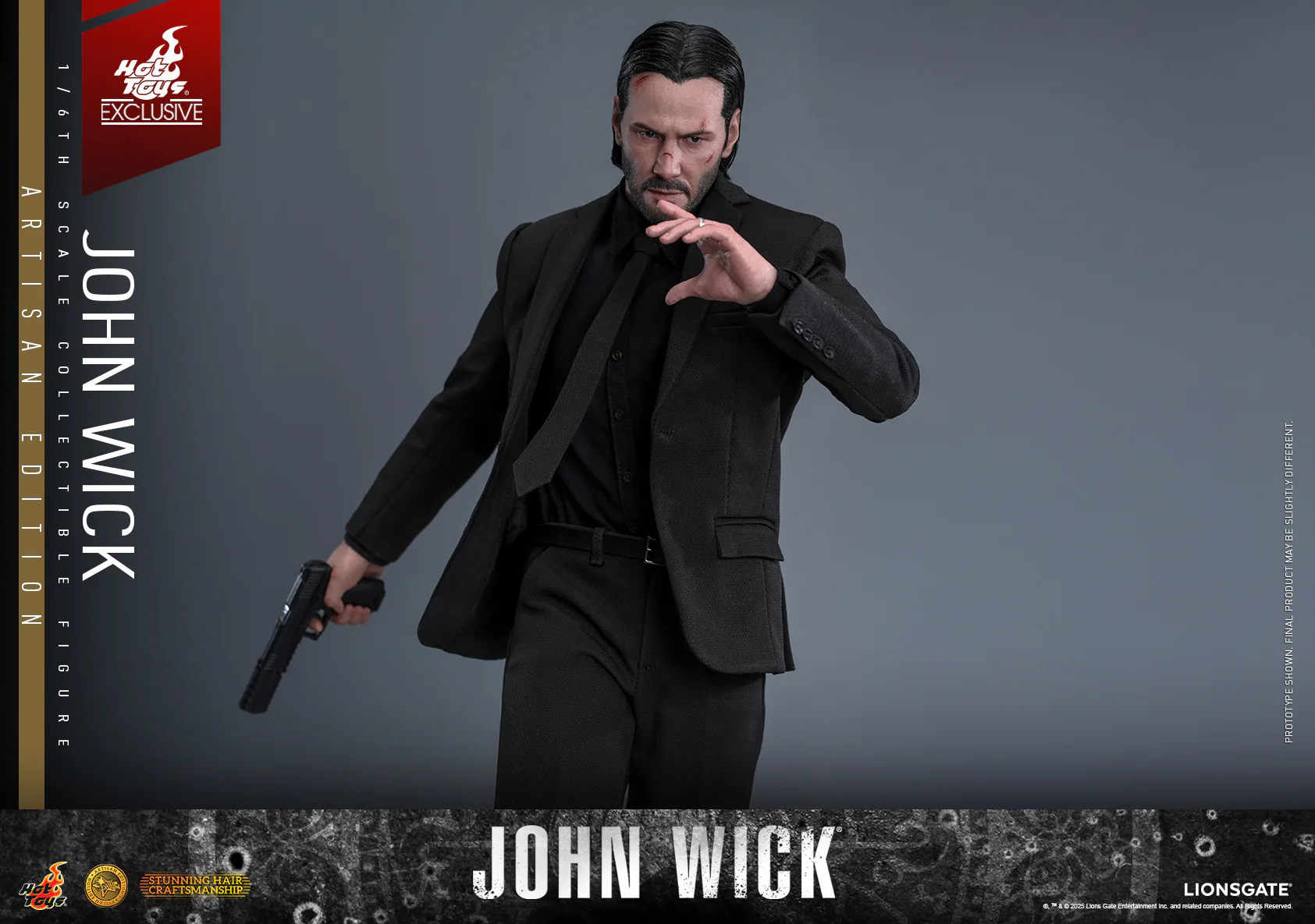 [Pre-Order] MMS833AE - John Wick - 1/6th scale John Wick Collectible Figure (Artisan Edition) [Hot Toys Exclusive] - Image 15