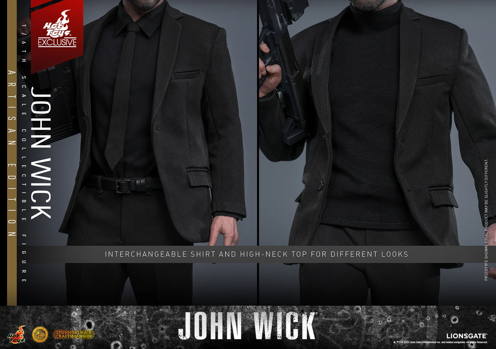 [Pre-Order] MMS833AE - John Wick - 1/6th scale John Wick Collectible Figure (Artisan Edition) [Hot Toys Exclusive] - Image 16