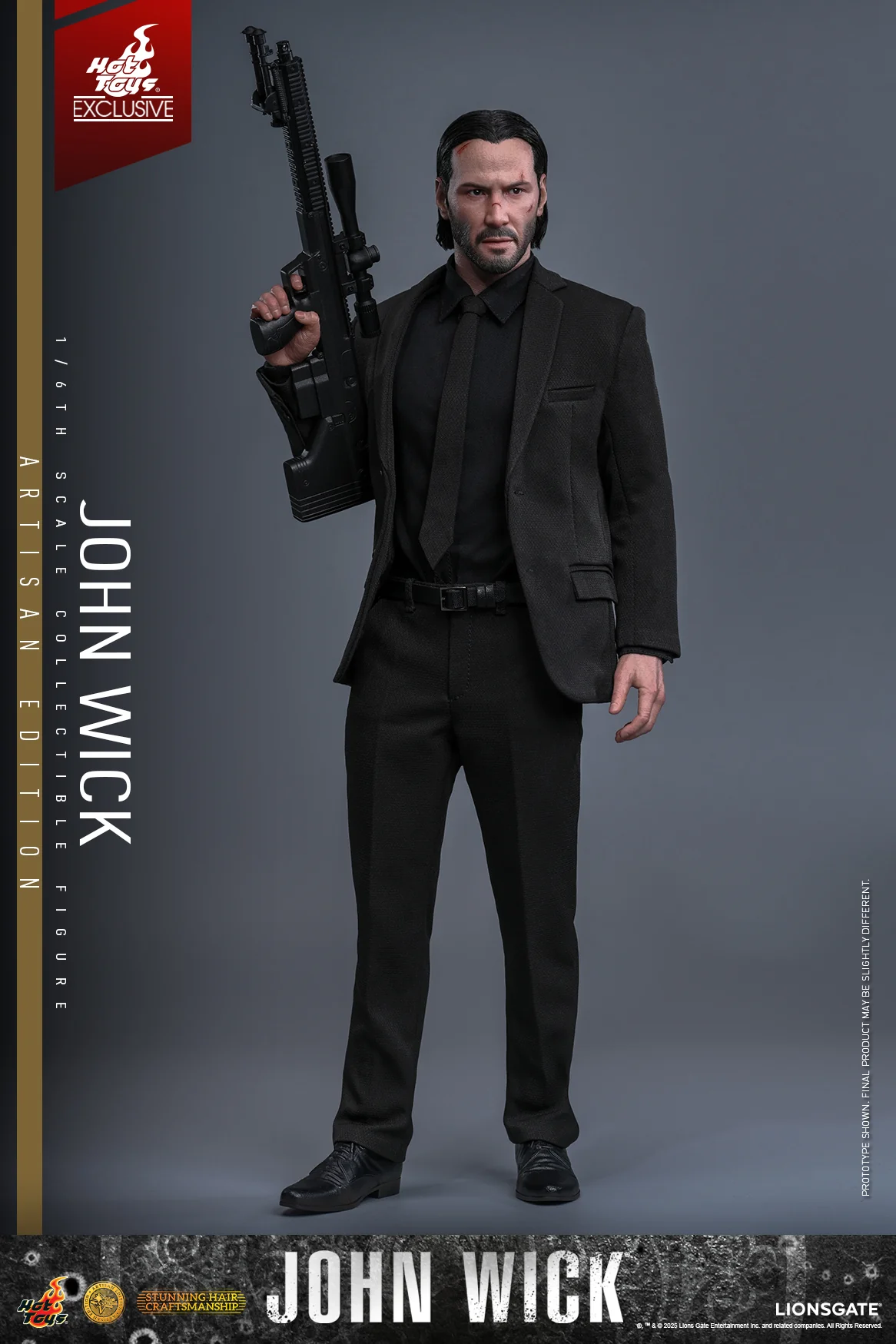 [Pre-Order] MMS833AE - John Wick - 1/6th scale John Wick Collectible Figure (Artisan Edition) [Hot Toys Exclusive] - Image 3