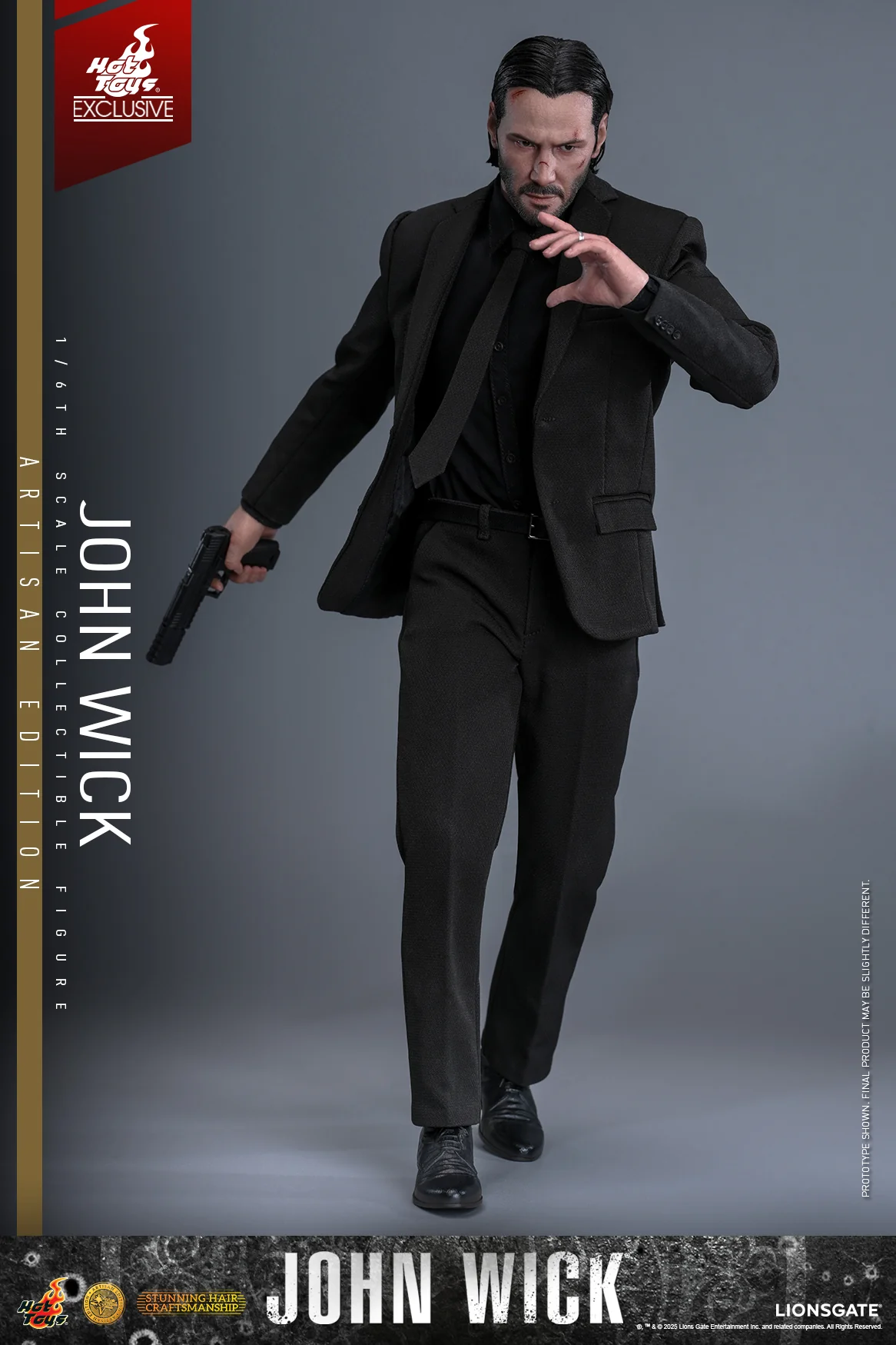 [Pre-Order] MMS833AE - John Wick - 1/6th scale John Wick Collectible Figure (Artisan Edition) [Hot Toys Exclusive] - Image 5