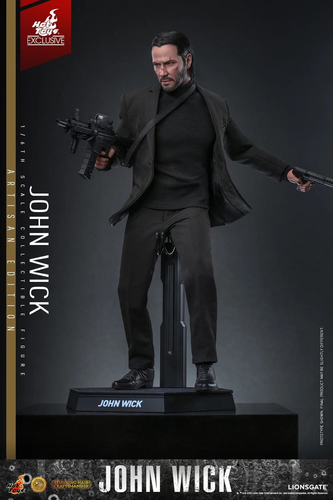 [Pre-Order] MMS833AE - John Wick - 1/6th scale John Wick Collectible Figure (Artisan Edition) [Hot Toys Exclusive] - Image 7
