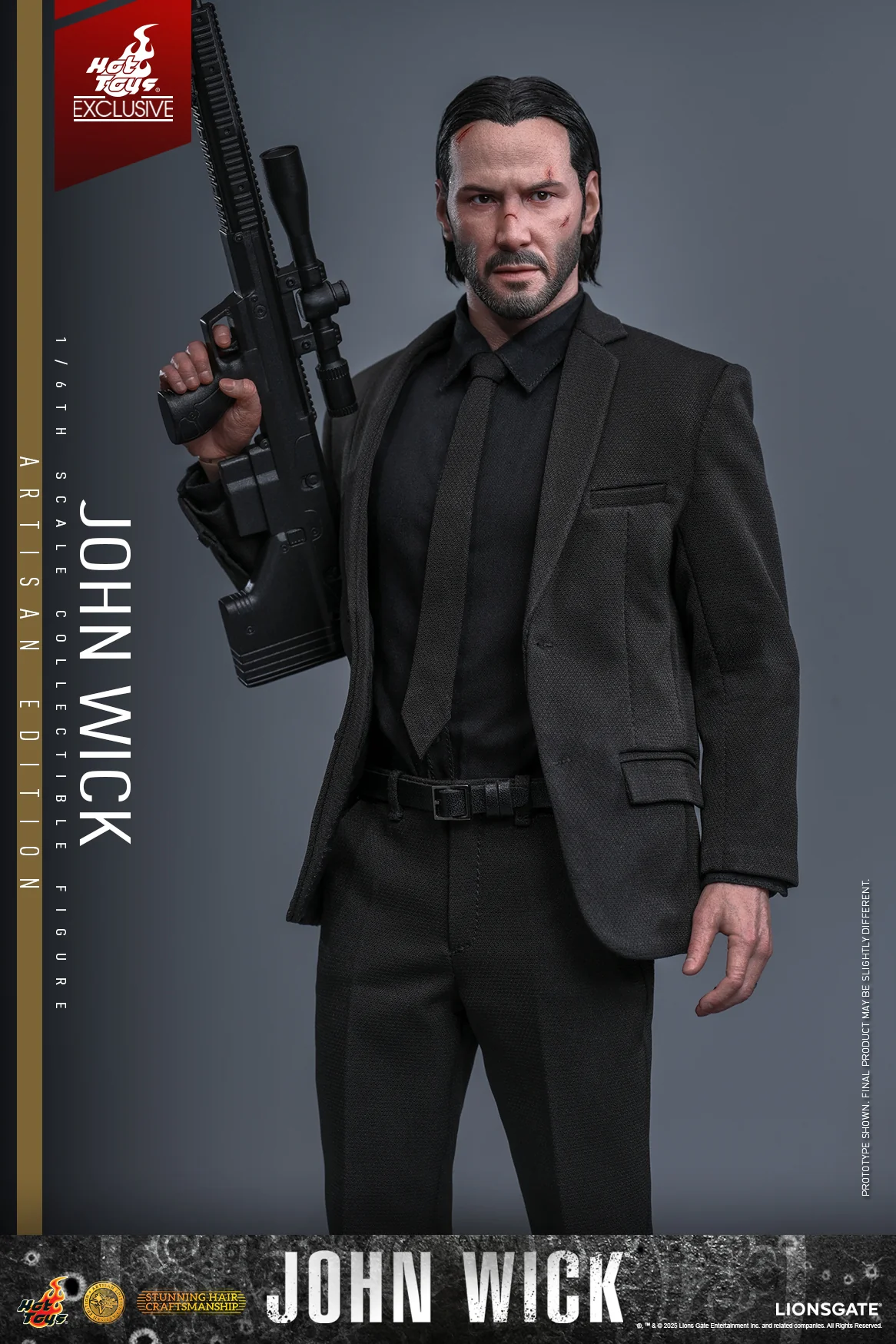 [Pre-Order] MMS833AE - John Wick - 1/6th scale John Wick Collectible Figure (Artisan Edition) [Hot Toys Exclusive] - Image 8