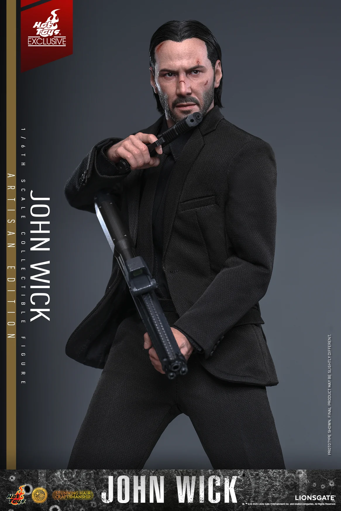 [Pre-Order] MMS833AE - John Wick - 1/6th scale John Wick Collectible Figure (Artisan Edition) [Hot Toys Exclusive] - Image 9