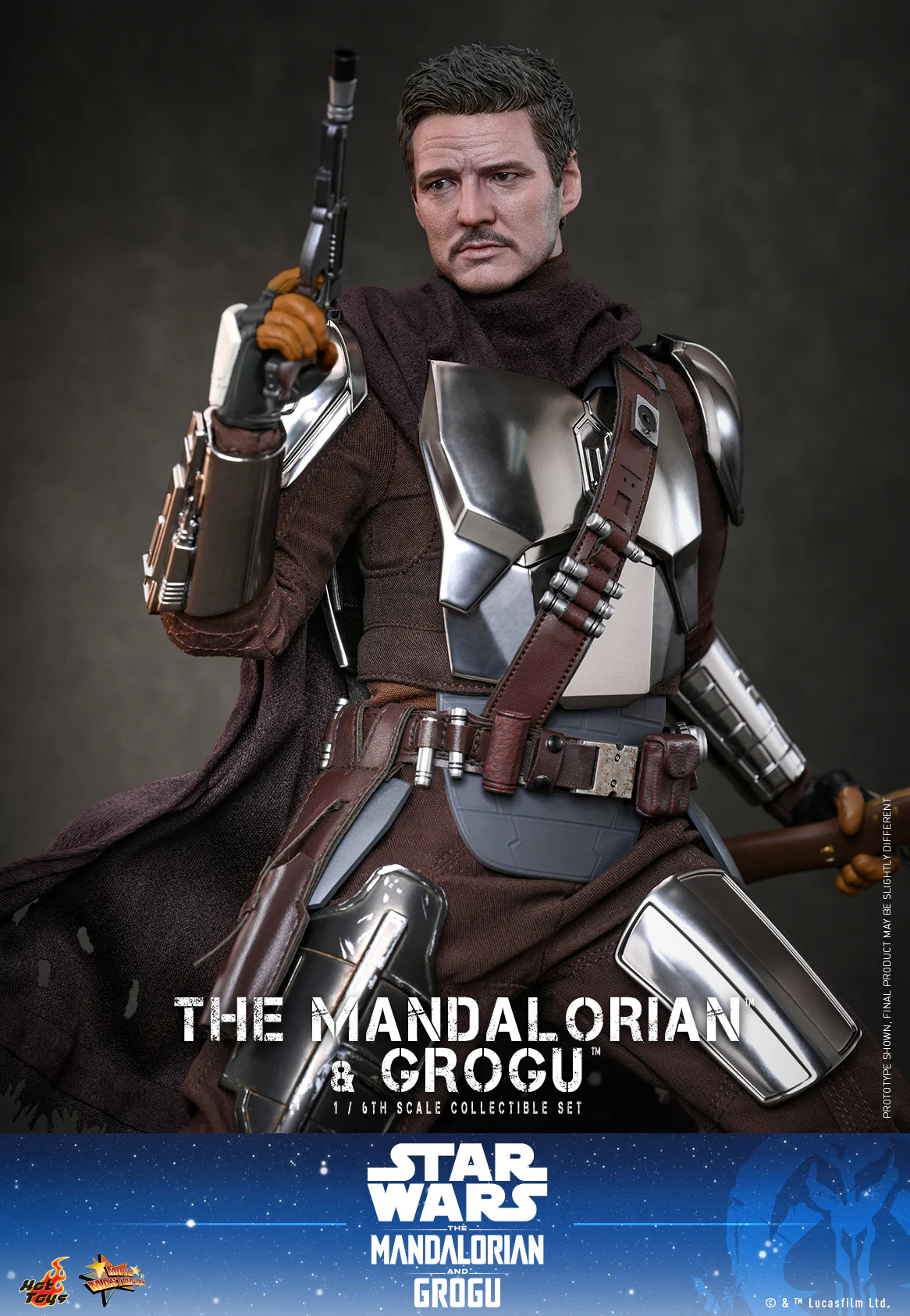 [Pre-Order] MMS871 - The Mandalorian and Grogu - 1/6 The Mandalorian and Grogu Collectible Set - Image 11