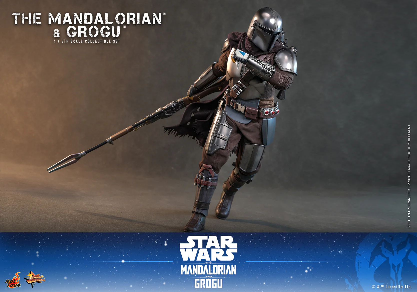 [Pre-Order] MMS871 - The Mandalorian and Grogu - 1/6 The Mandalorian and Grogu Collectible Set - Image 14