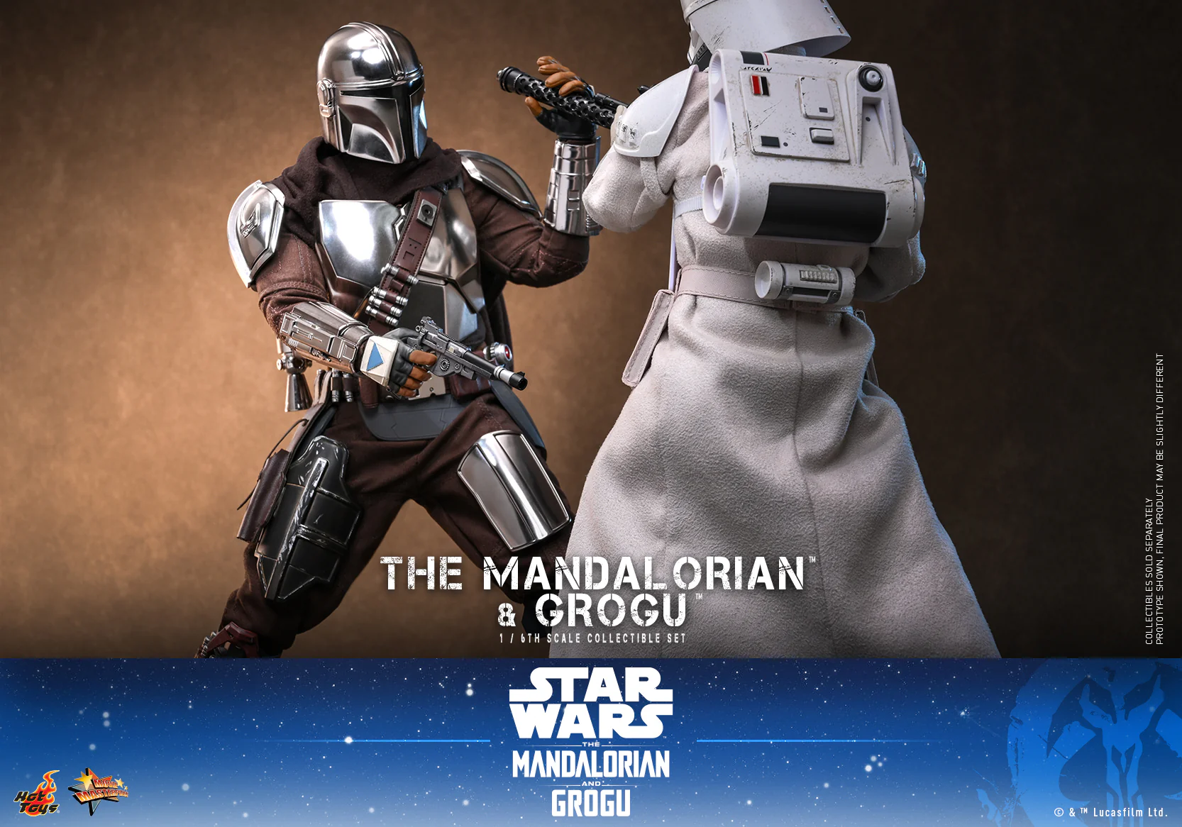 [Pre-Order] MMS871 - The Mandalorian and Grogu - 1/6 The Mandalorian and Grogu Collectible Set - Image 17