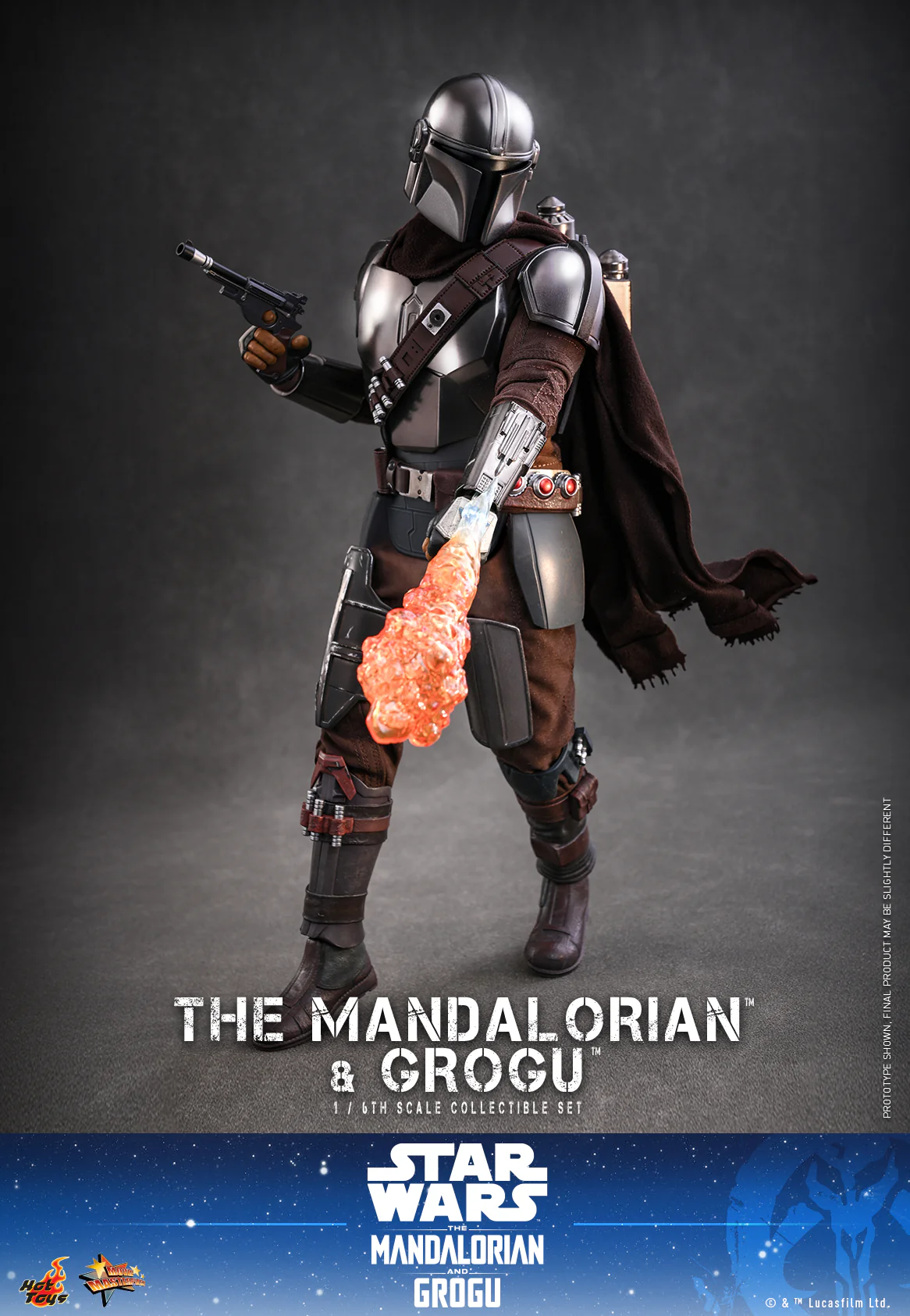 [Pre-Order] MMS871 - The Mandalorian and Grogu - 1/6 The Mandalorian and Grogu Collectible Set - Image 6
