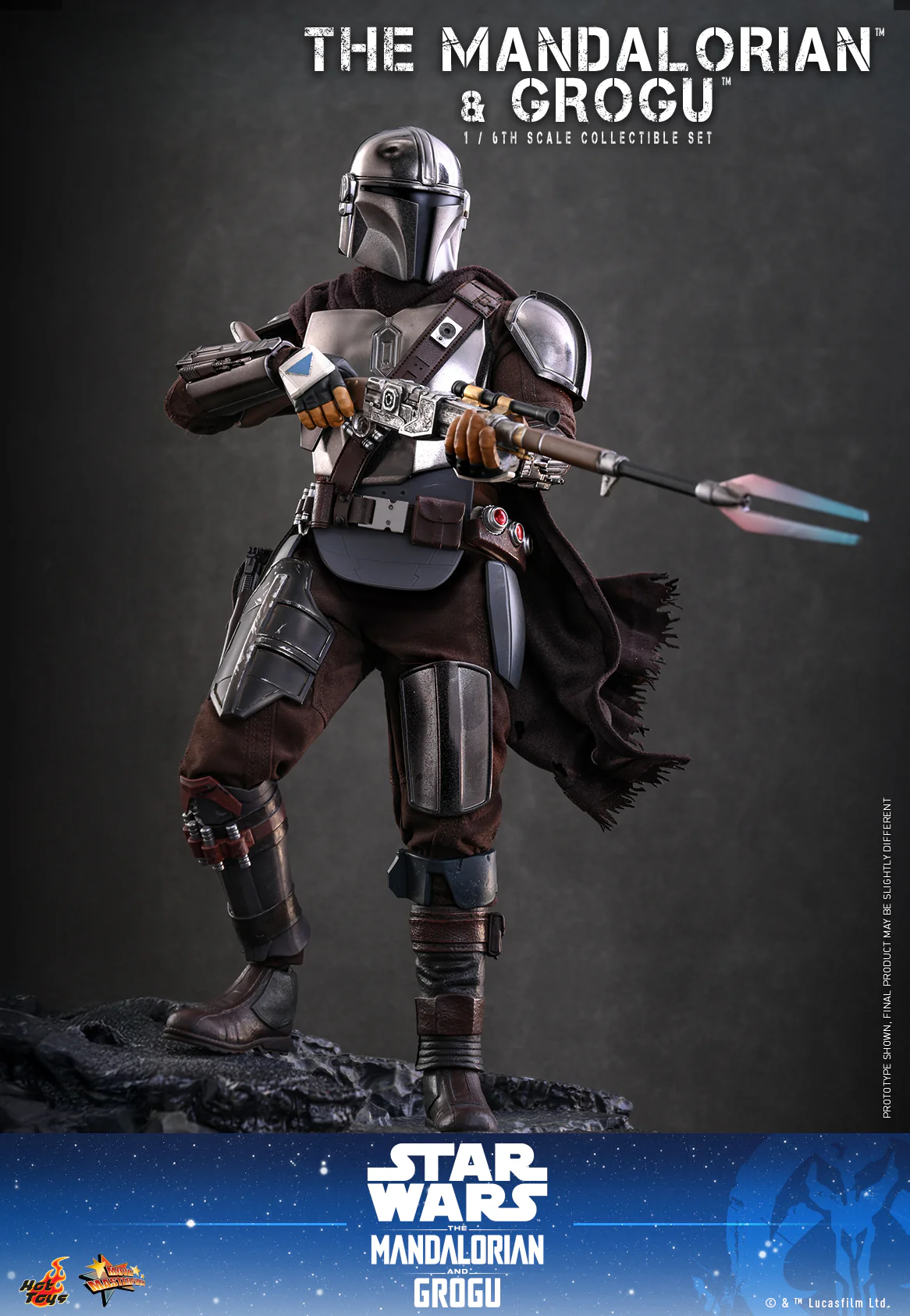 [Pre-Order] MMS871 - The Mandalorian and Grogu - 1/6 The Mandalorian and Grogu Collectible Set - Image 7