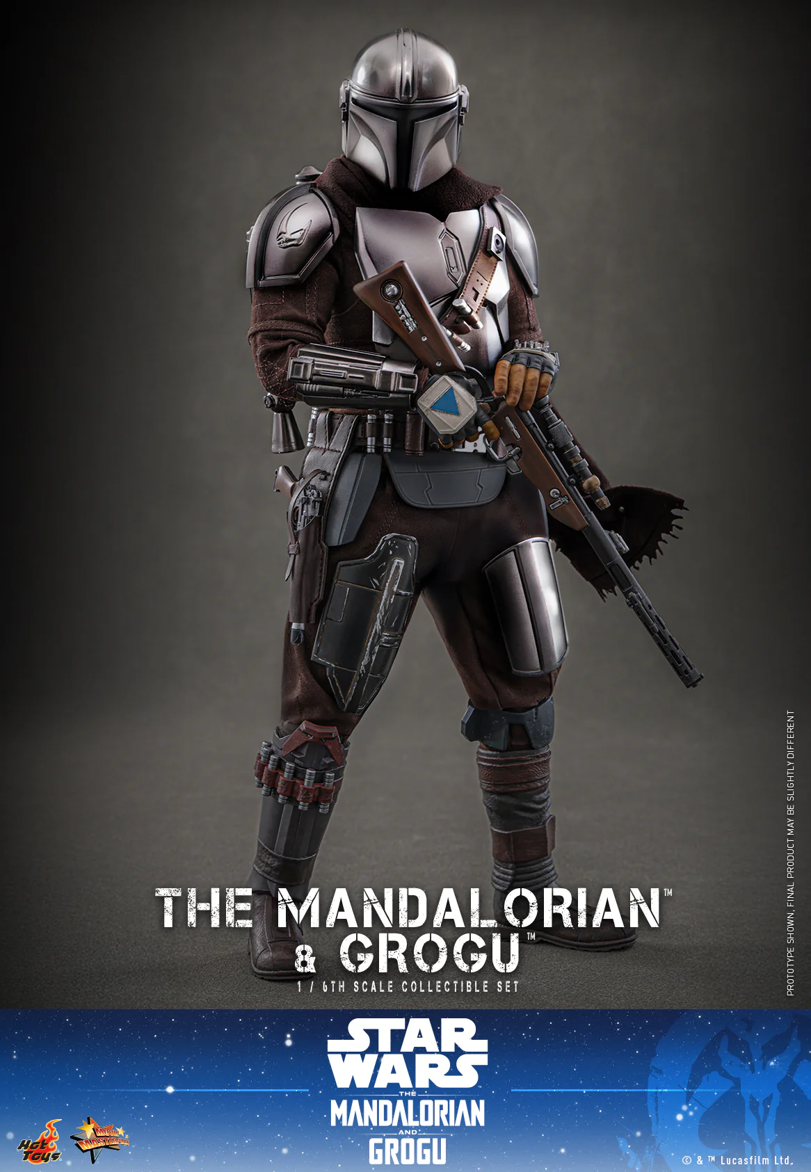 [Pre-Order] MMS871 - The Mandalorian and Grogu - 1/6 The Mandalorian and Grogu Collectible Set - Image 8