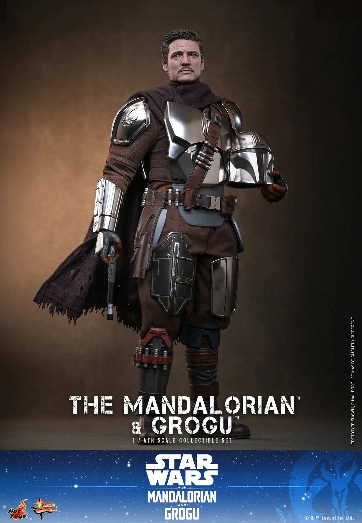 [Pre-Order] MMS871 - The Mandalorian and Grogu - 1/6 The Mandalorian and Grogu Collectible Set - Image 9