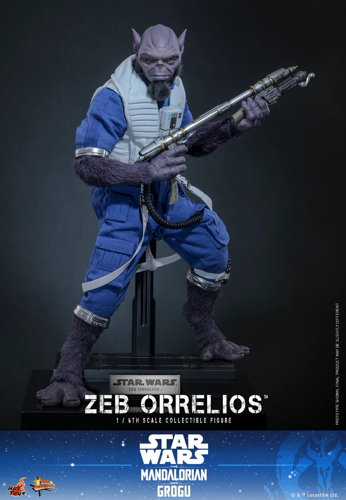 [Pre-Order] MMS876 - Star Wars: The Mandalorian & Grogu™ - 1/6th scale Zeb Orrelios™ Collectible Figure - Image 13